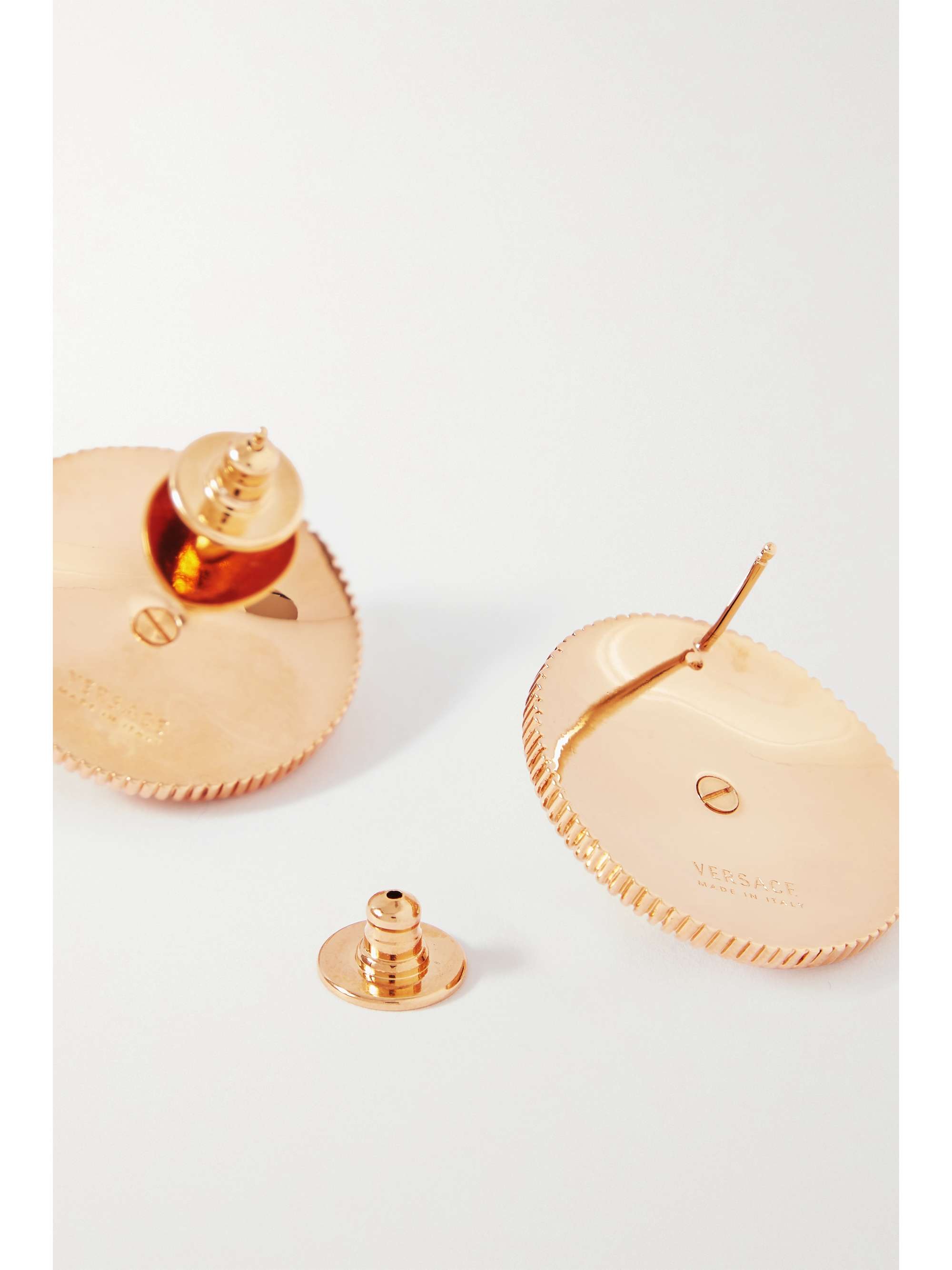 VERSACE Medusa gold-tone earrings