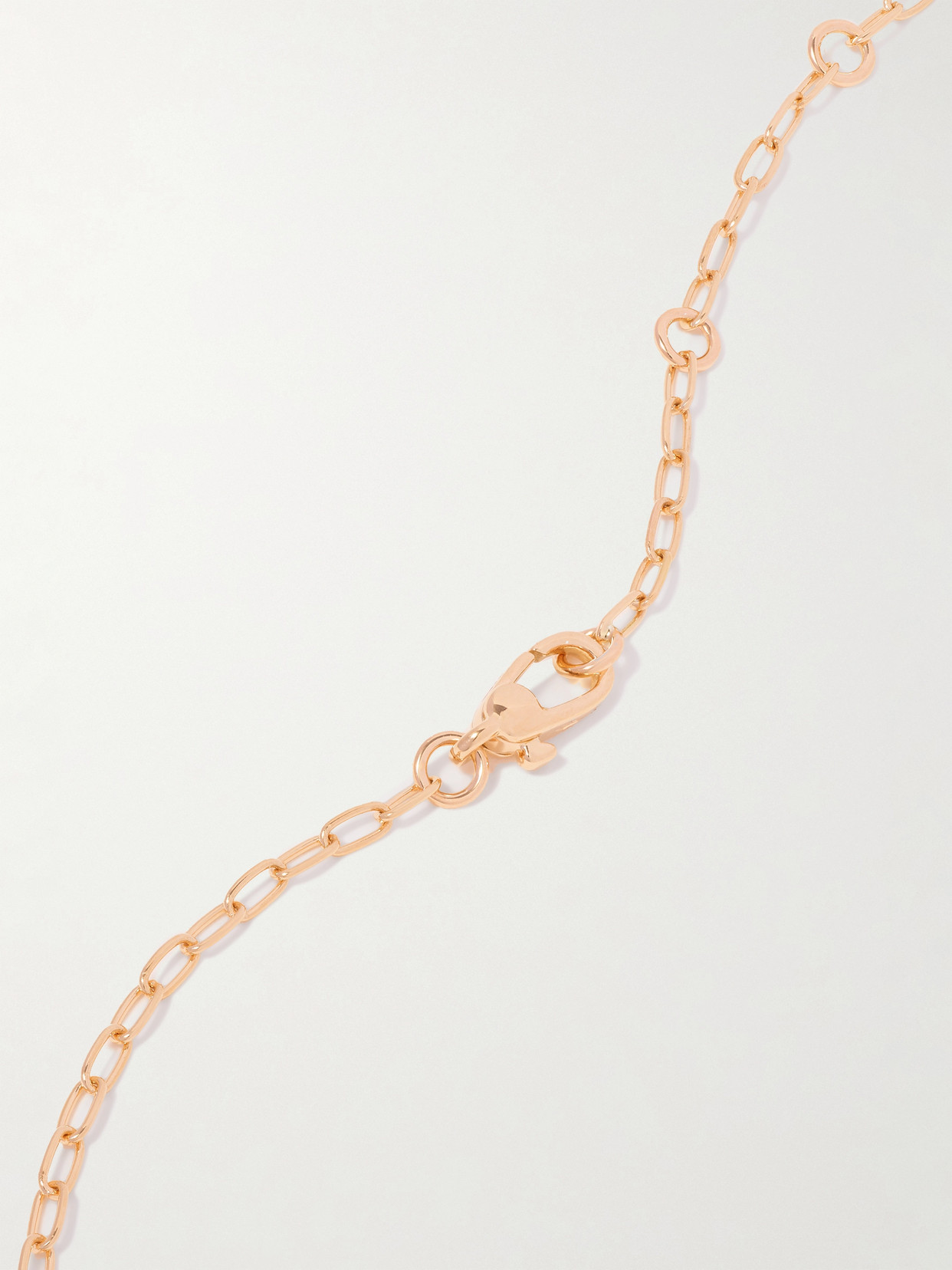 Shop Pomellato Iconica 18-karat Rose Gold Diamond Necklace