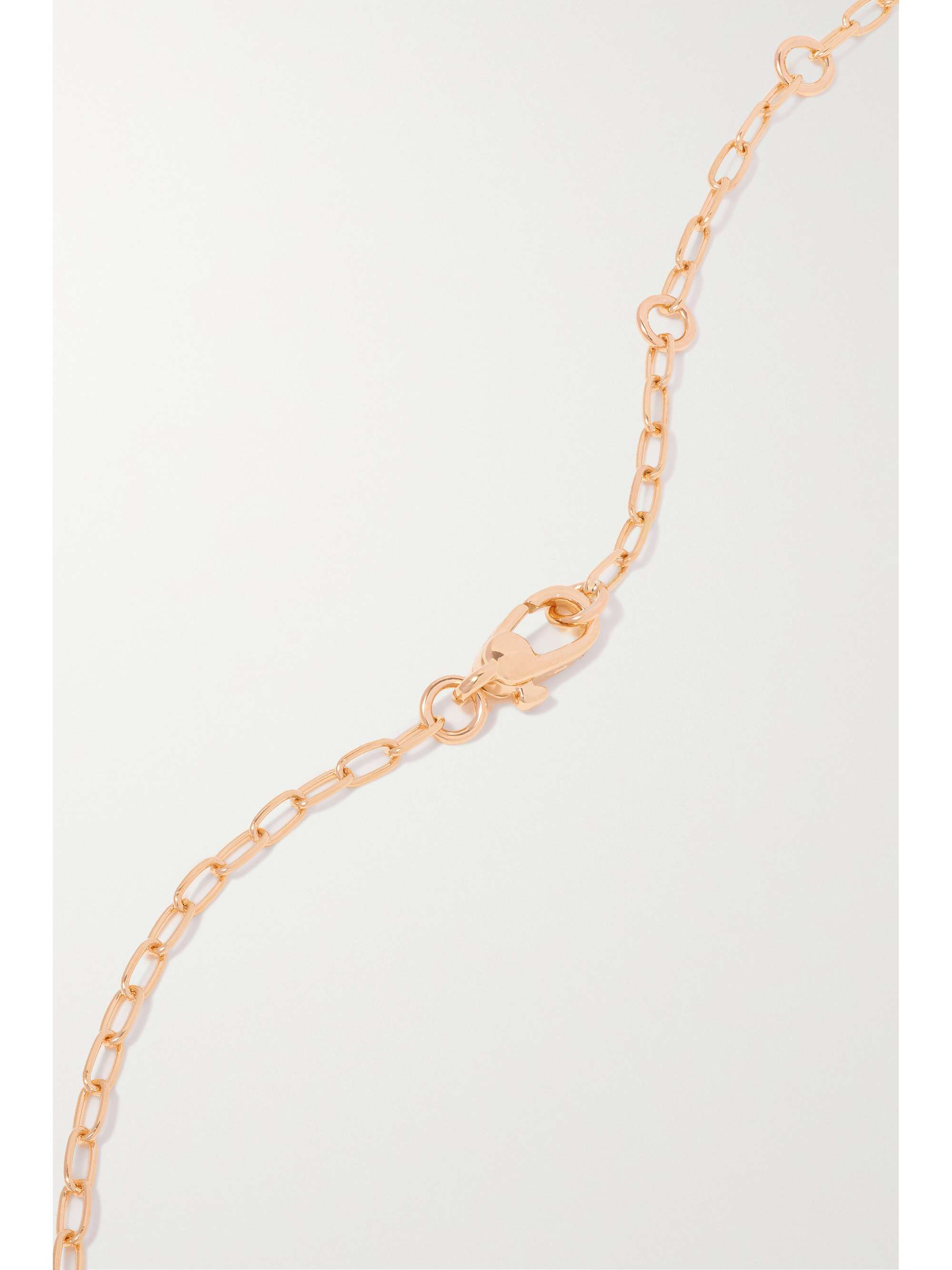 POMELLATO Iconica 18-karat rose gold diamond necklace