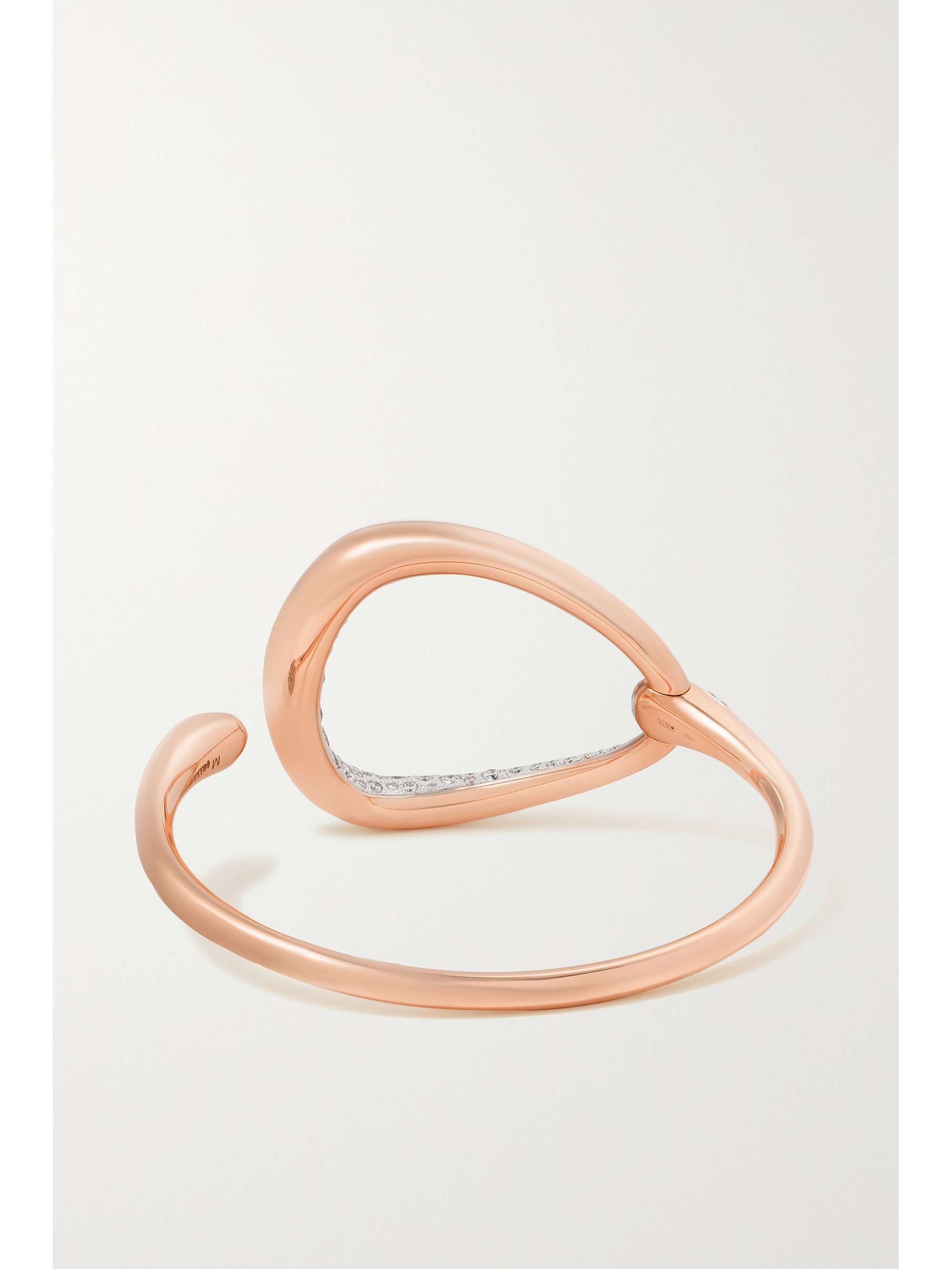 POMELLATO Fantina 18-karat rose gold diamond cuff