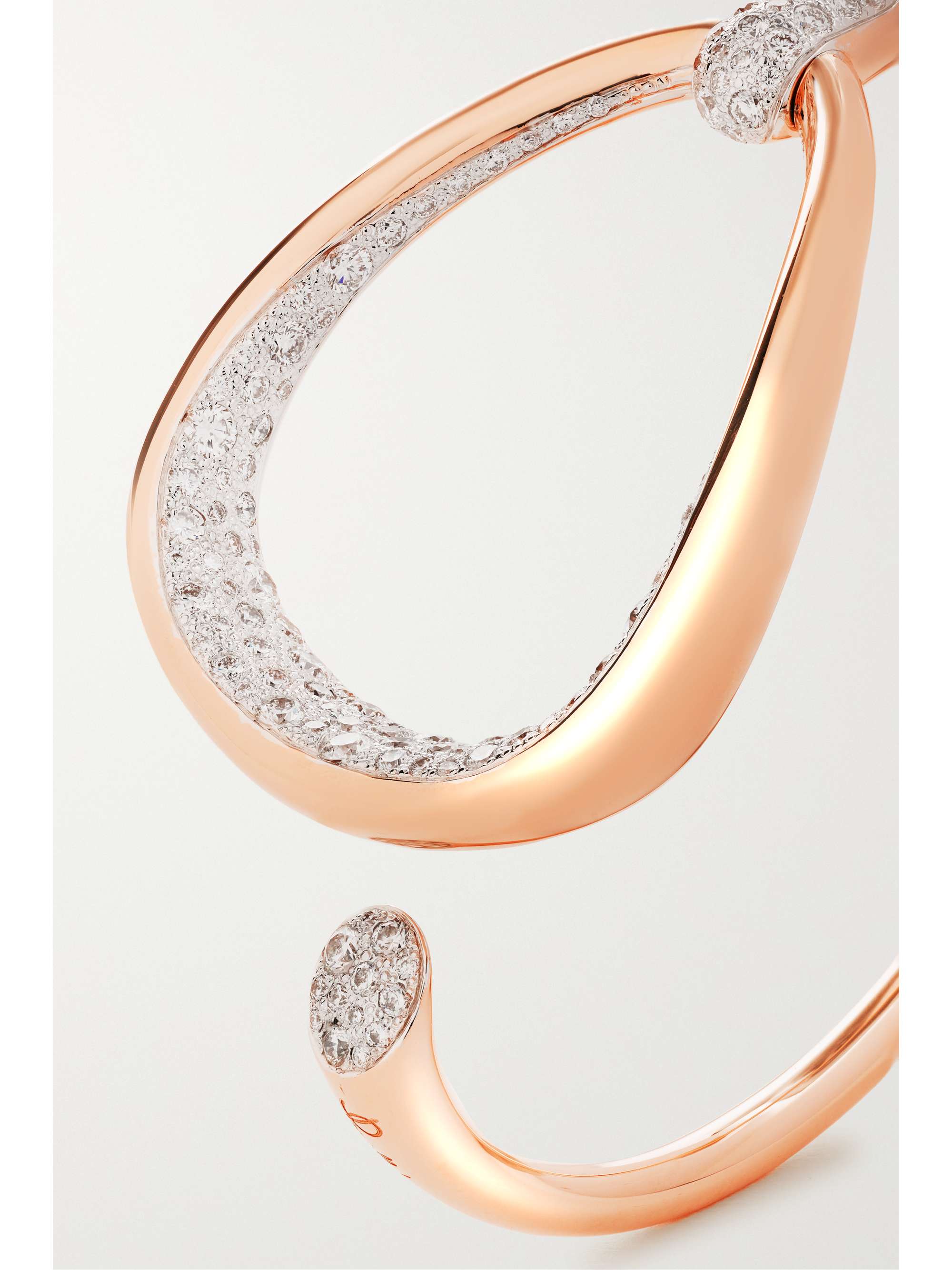 POMELLATO Fantina 18-karat rose gold diamond cuff