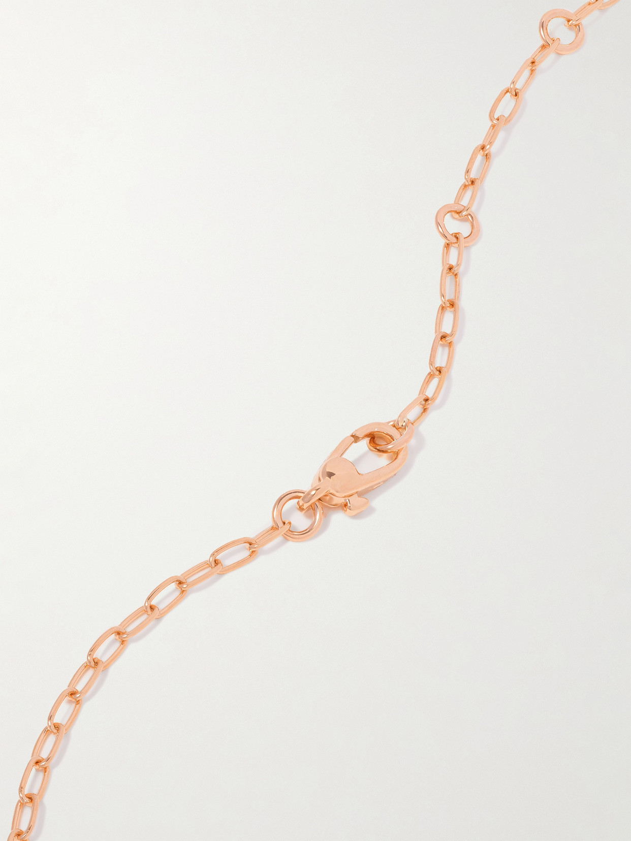 Shop Pomellato Iconica 18-karat Rose Gold Multi-stone Necklace