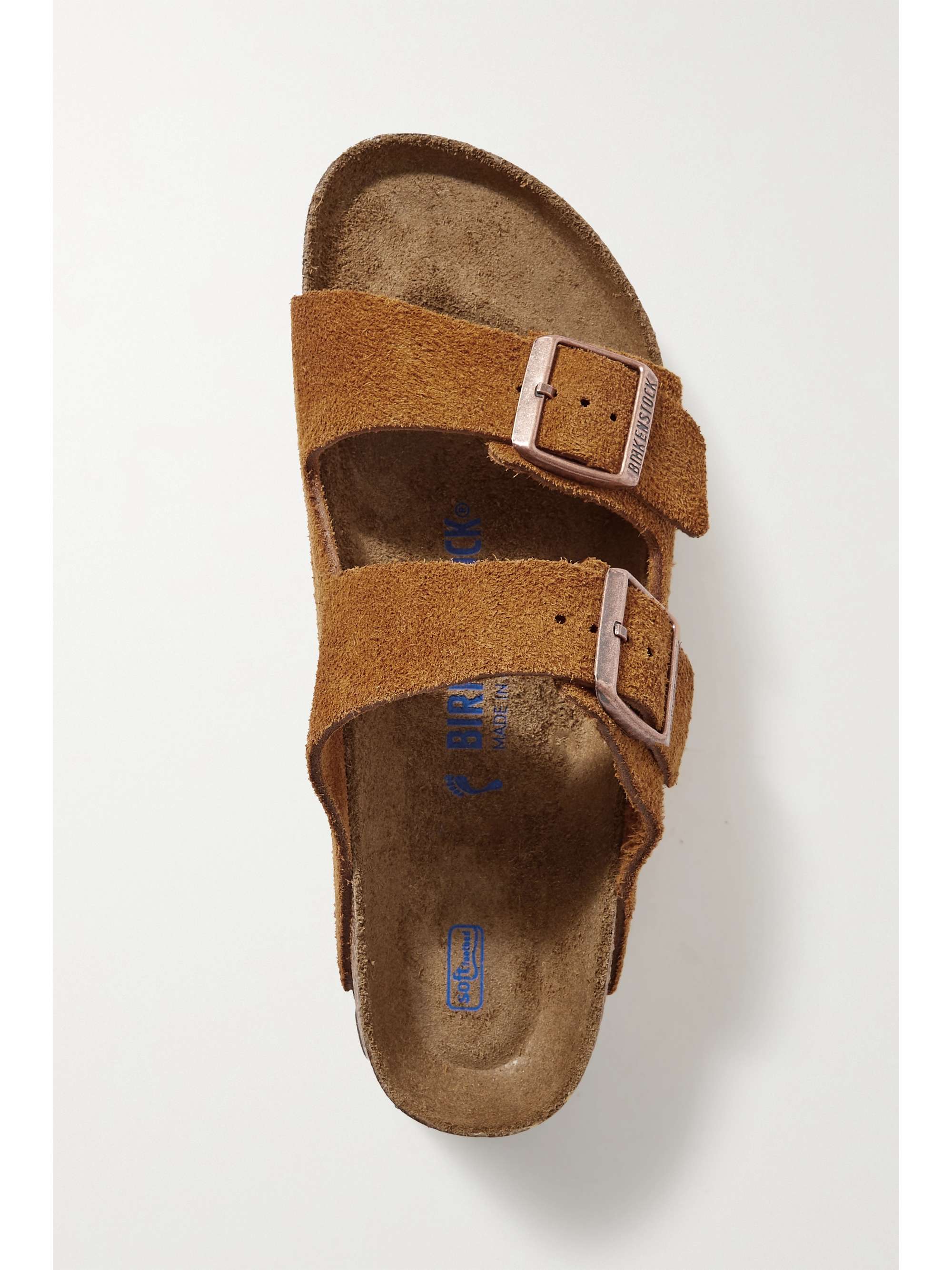 Birkenstock - Arizona Suede Sandals - Brown - IT42 - Net A Porter