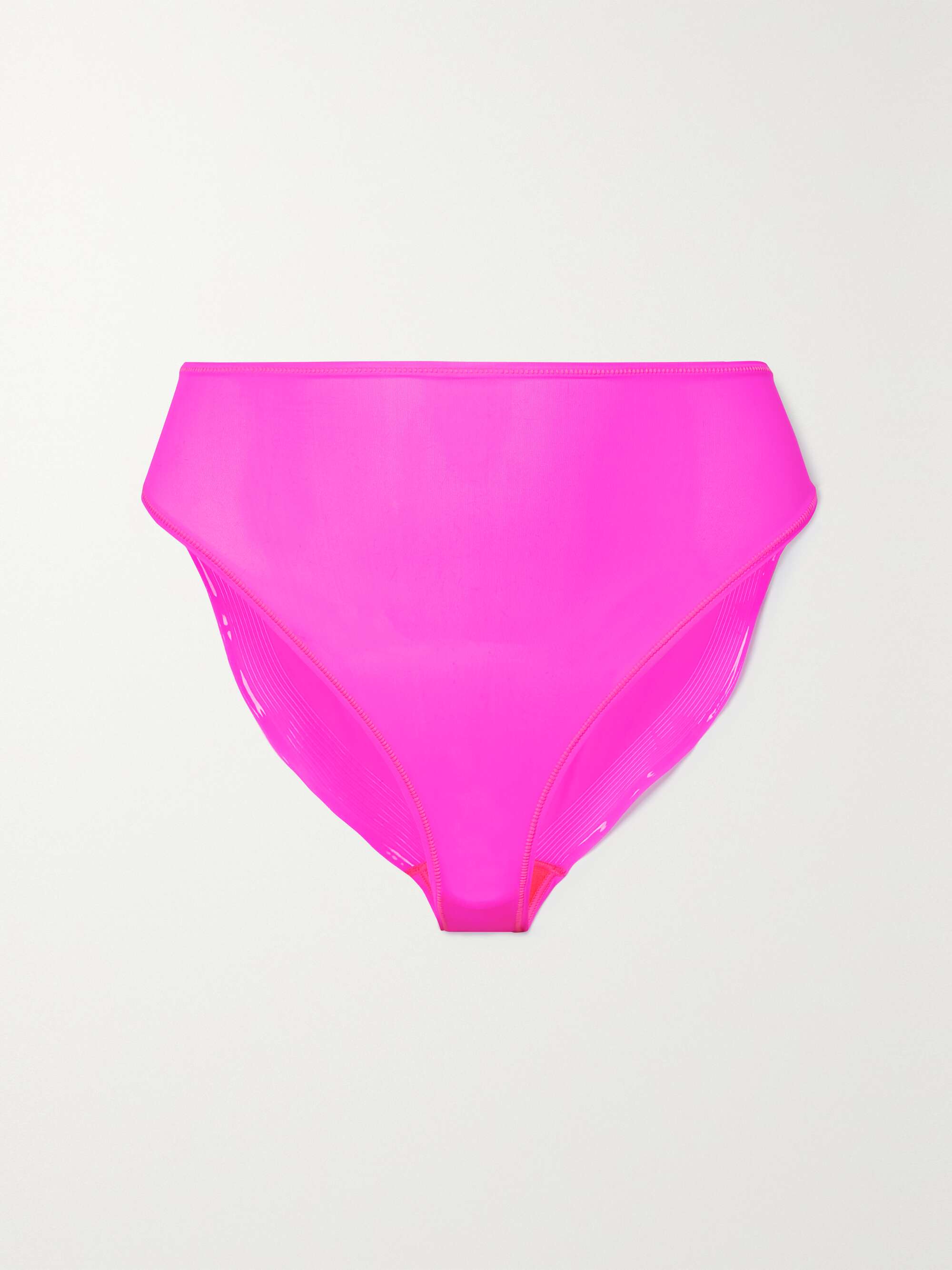 Pink Jelly Sheer cheeky stretch briefs Neon Pink SKIMS NETAPORTER