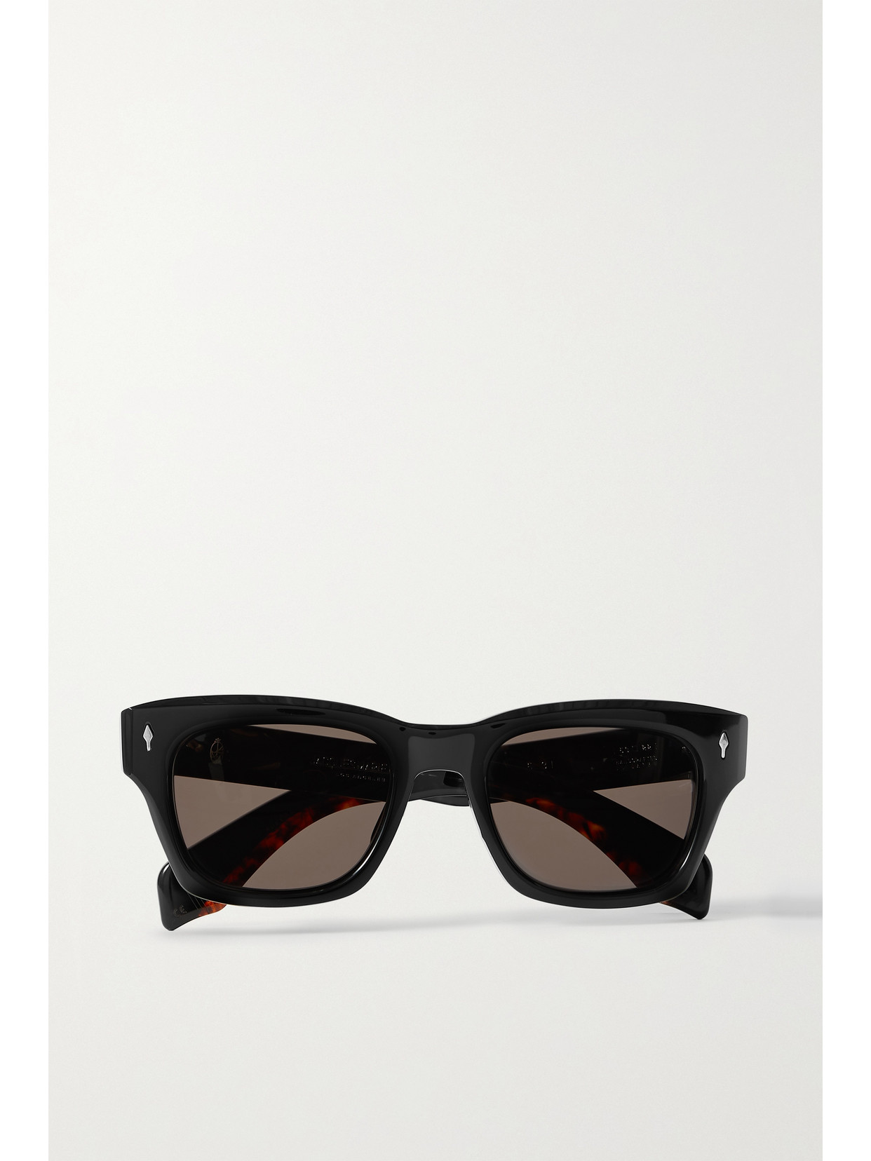 Jacques Marie Mage Dealan Rectangularframe Acetate Sunglasses In Black ModeSens