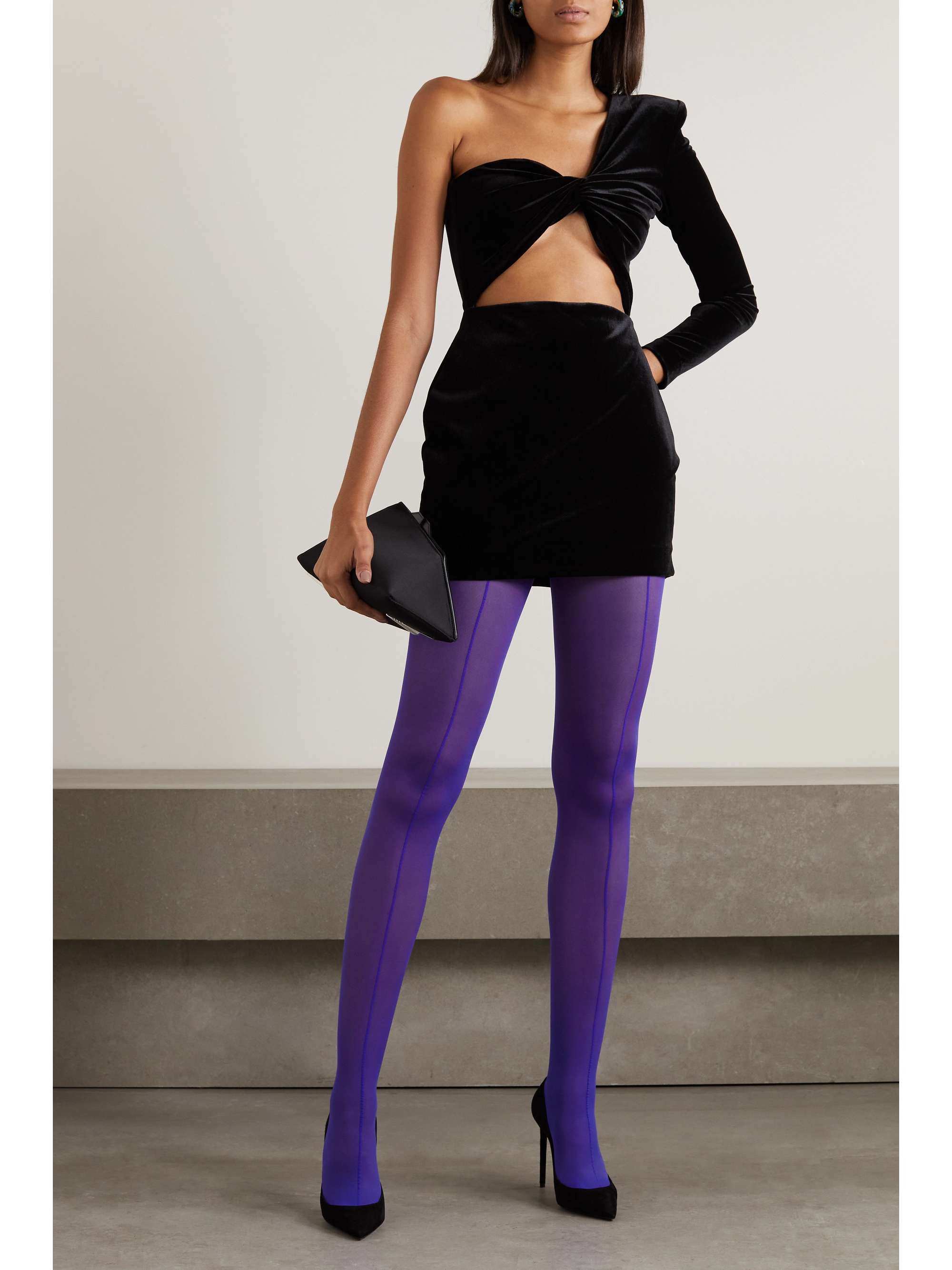 WOLFORD + Mugler 30 denier tights