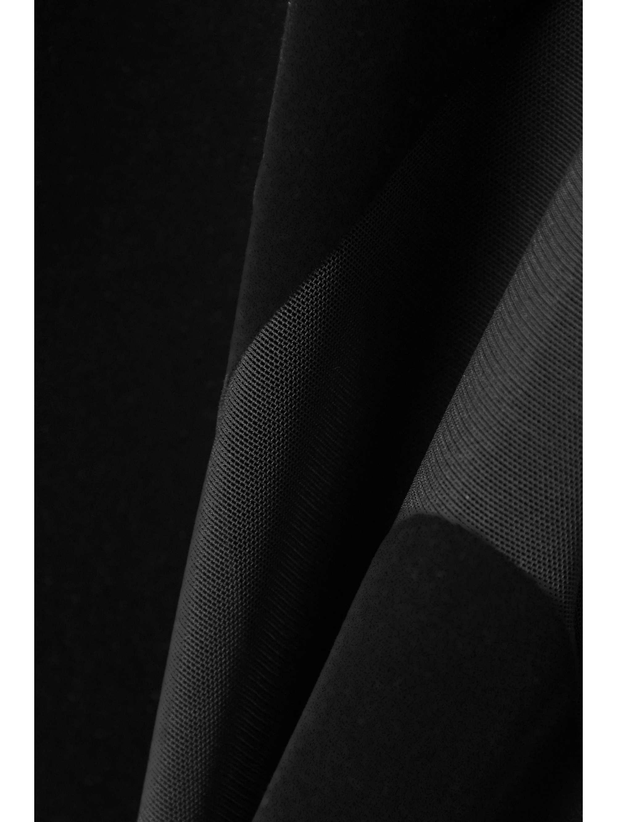 WOLFORD + Mugler Shape flocked stretch-mesh stirrup leggings