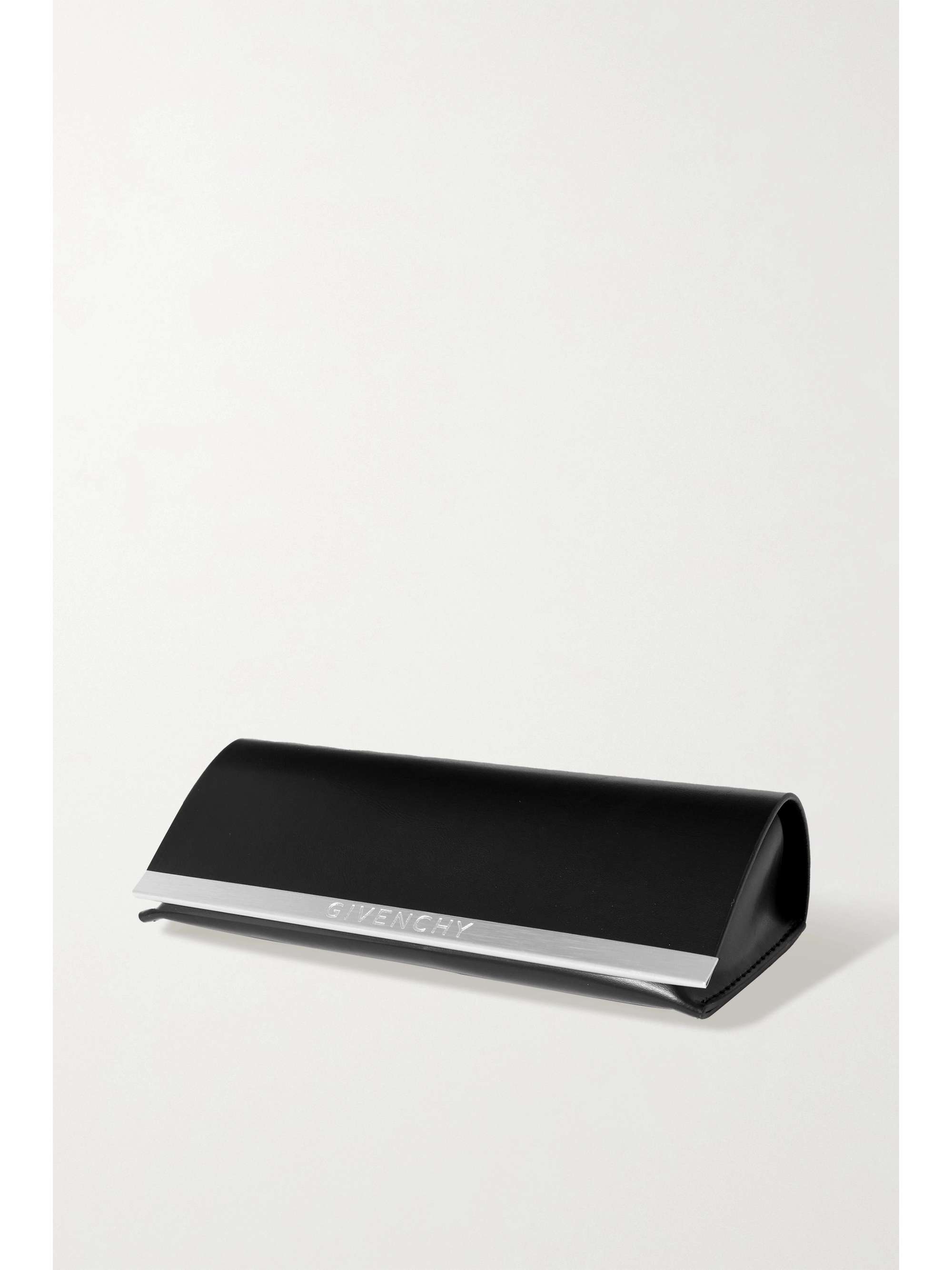 GIVENCHY EYEWEAR D-frame silver-tone sunglasses