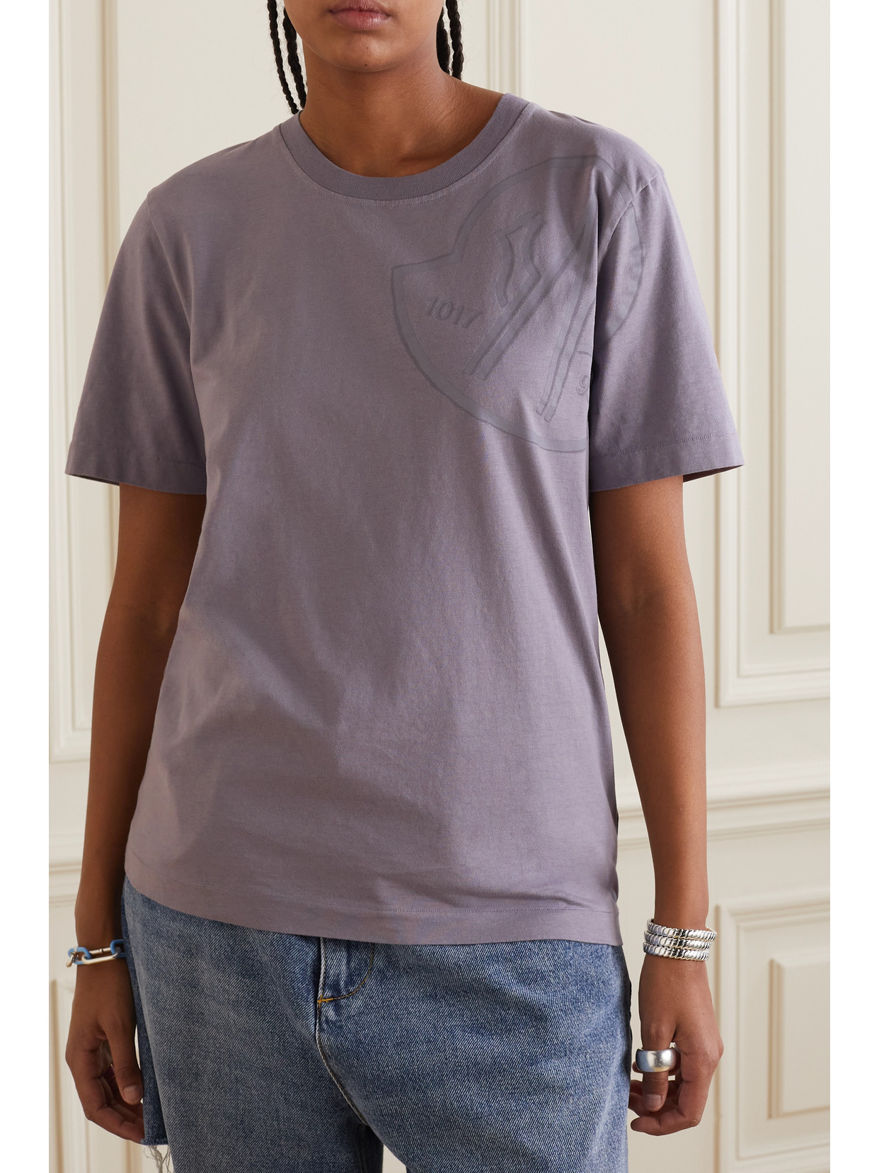Genius - + 1017 Alyx 9Sm Printed Cotton-Jersey T-Shirt