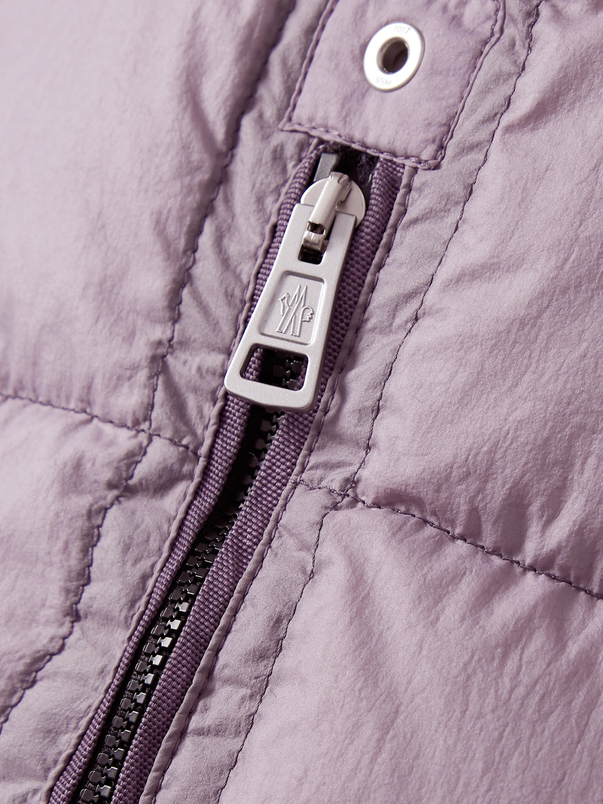 Moncler Genius + 1017 Alyx 9sm Mahondin Quilted Shell Down Jacket In Purple