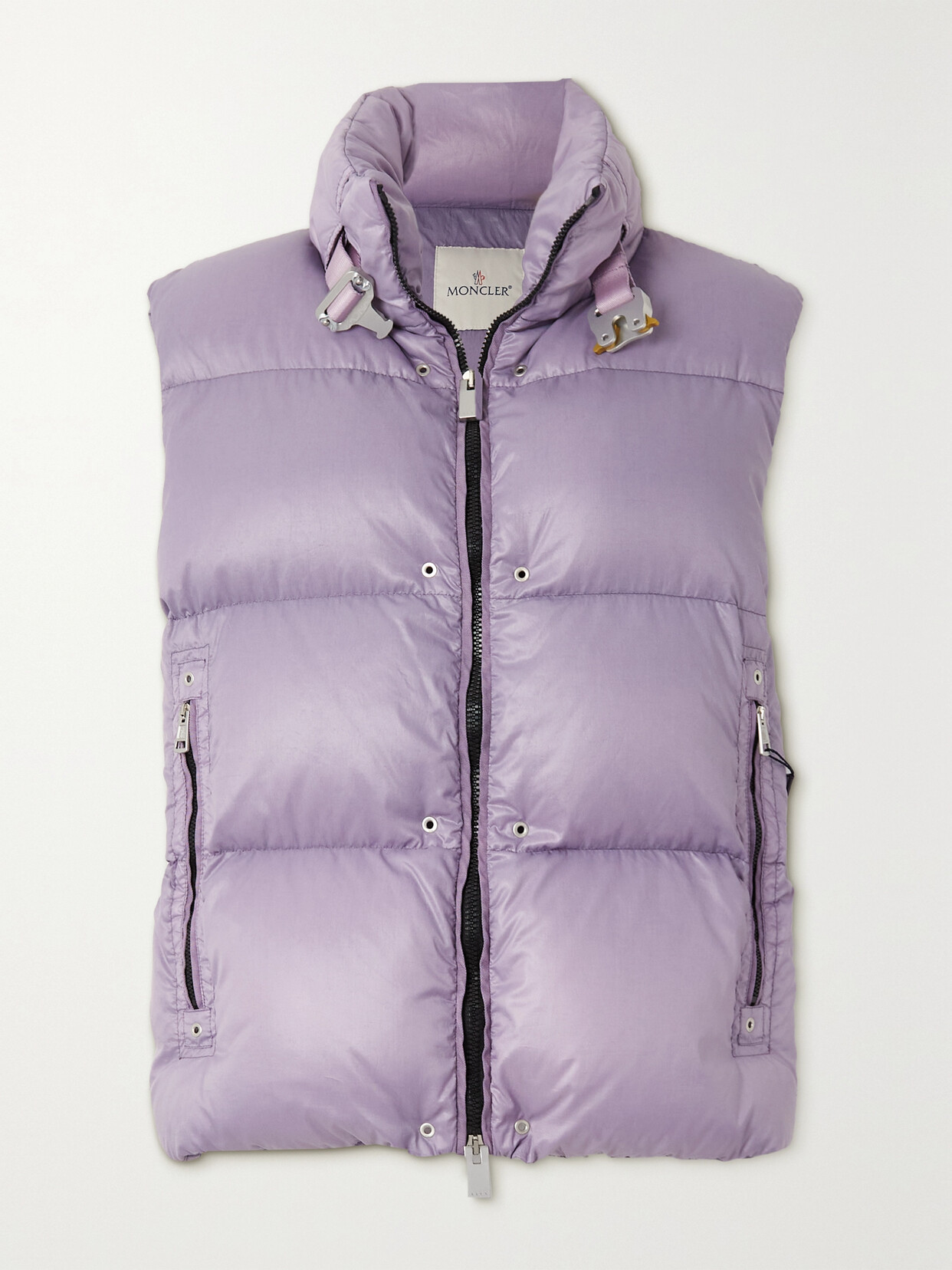 Moncler Genius - + 1017 Alyx 9sm Islote Quilted Shell Down Vest - Purple