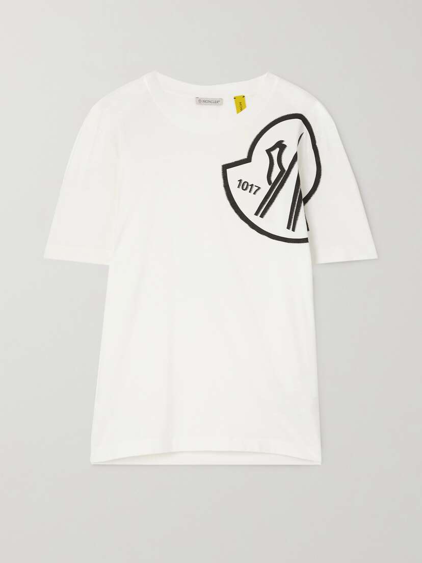Moncler Genius + 1017 Alyx 9sm Printed Cotton-jersey T-shirt