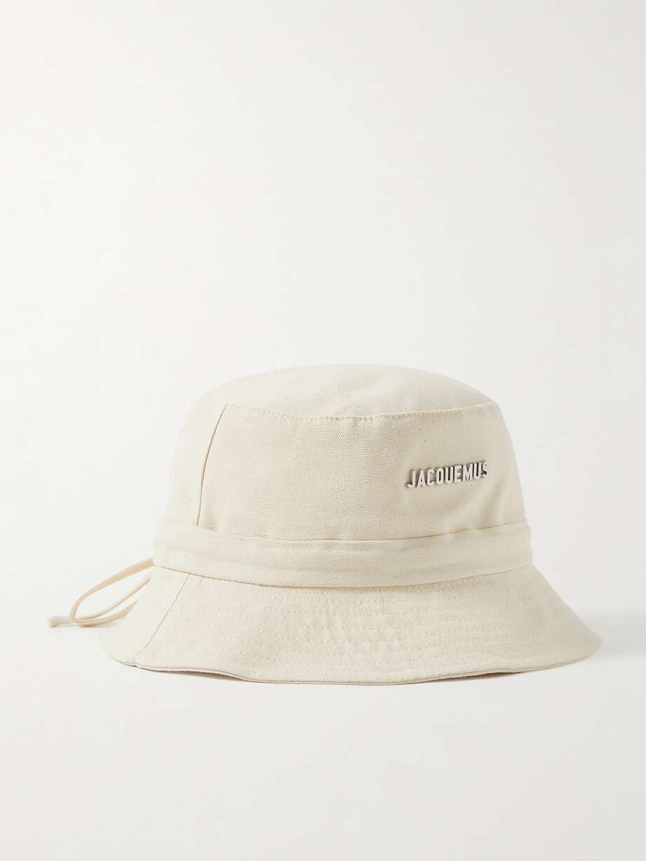 net-a-porter.com | Le Bob Gadjo embellished cotton-canvas bucket hat