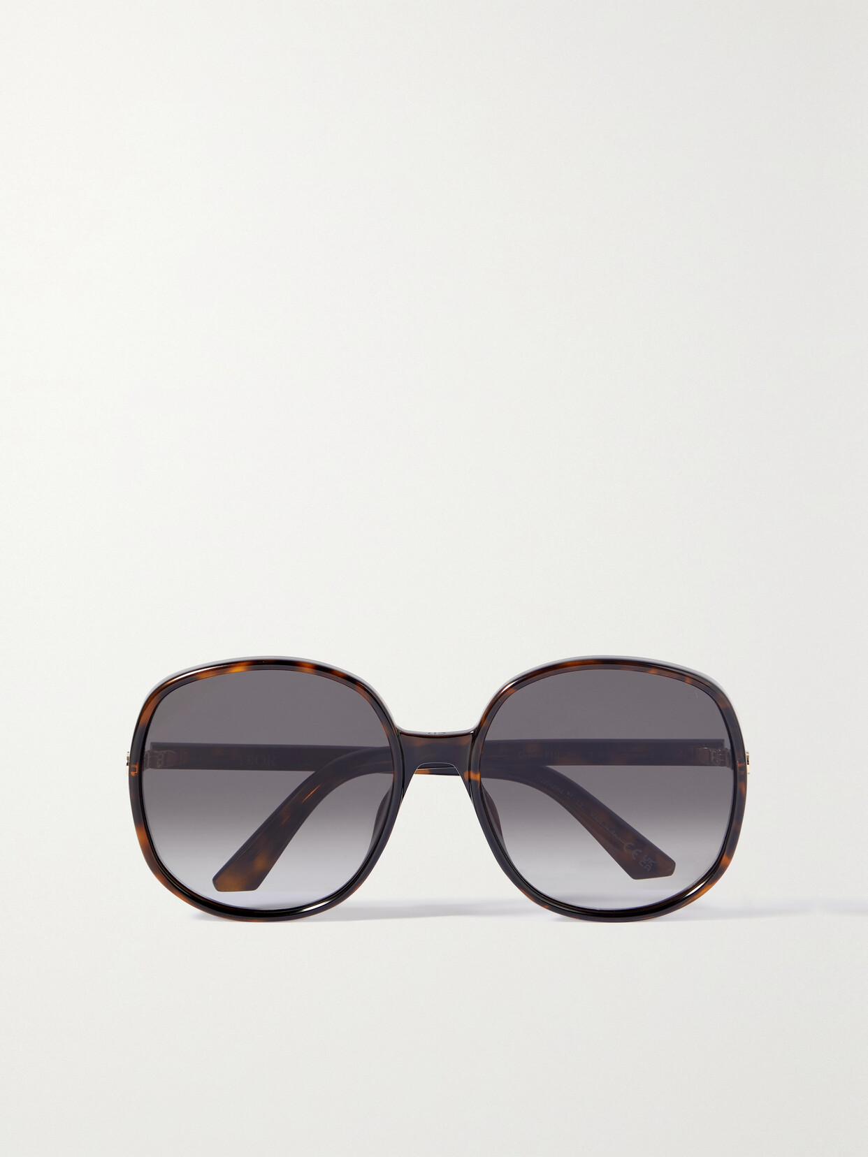 DIOR Eyewear - Ddoll R1u Oversized Square-frame Tortoiseshell Acetate Sunglasses - Black