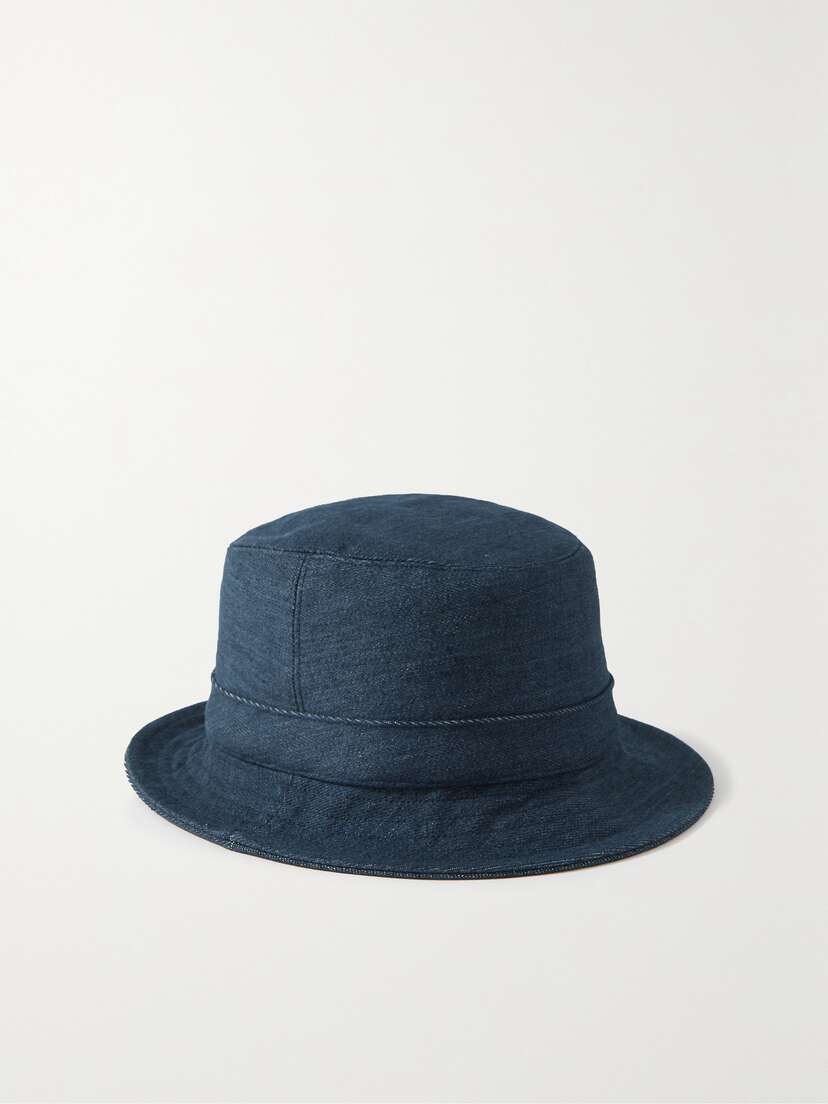 Gabriela Hearst Denim Bucket Hat