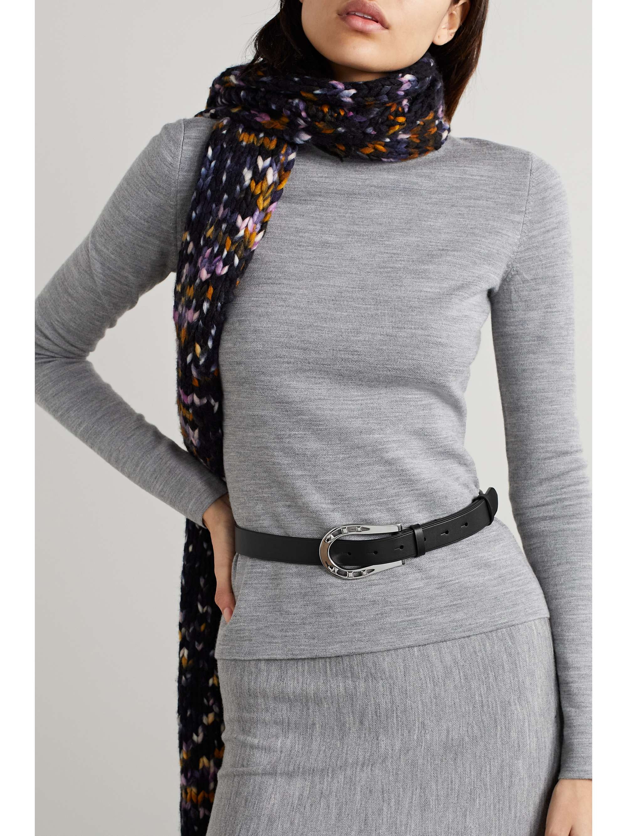 GABRIELA HEARST Lucky Bill leather belt