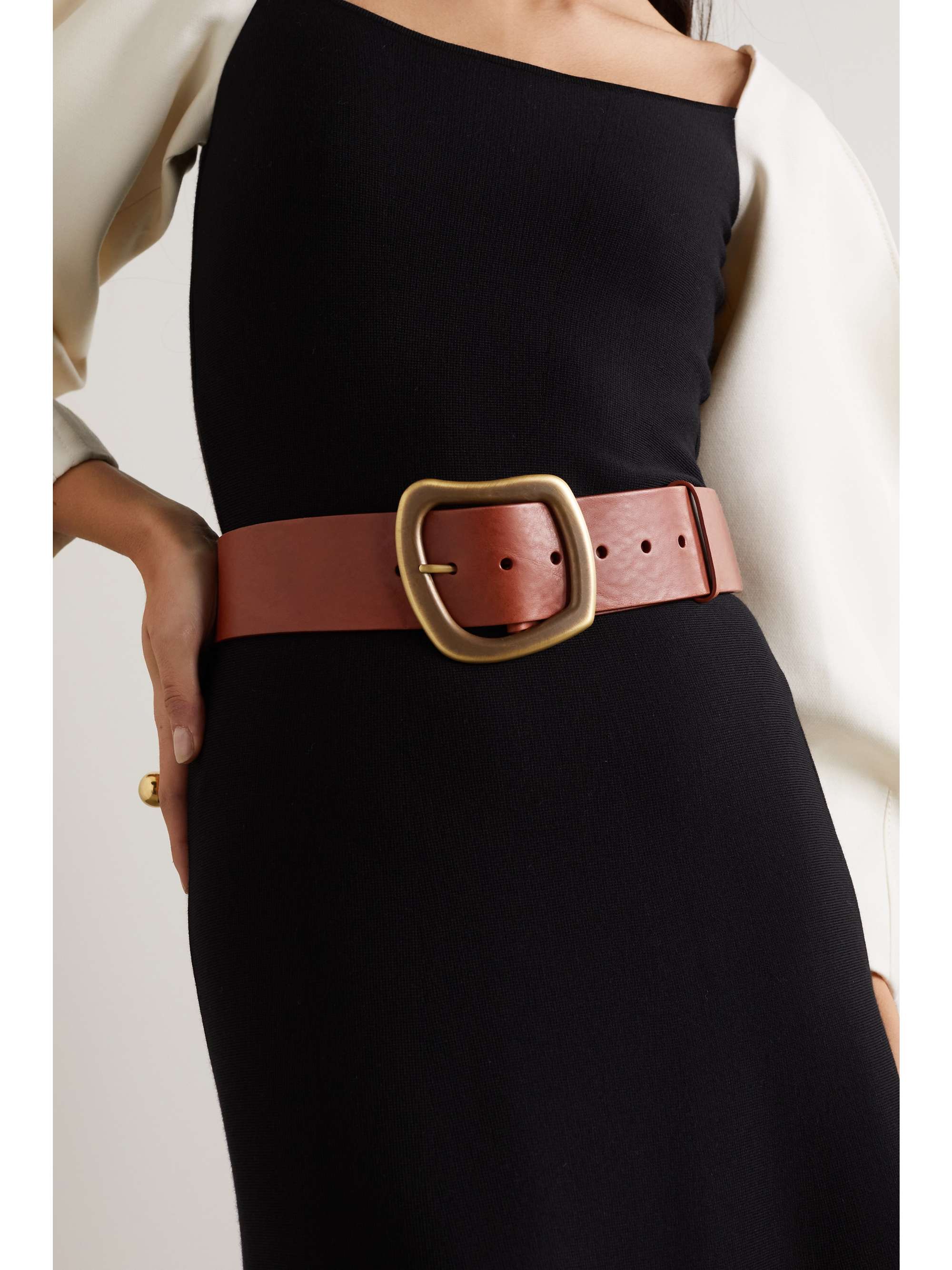 GABRIELA HEARST Simone leather waist belt