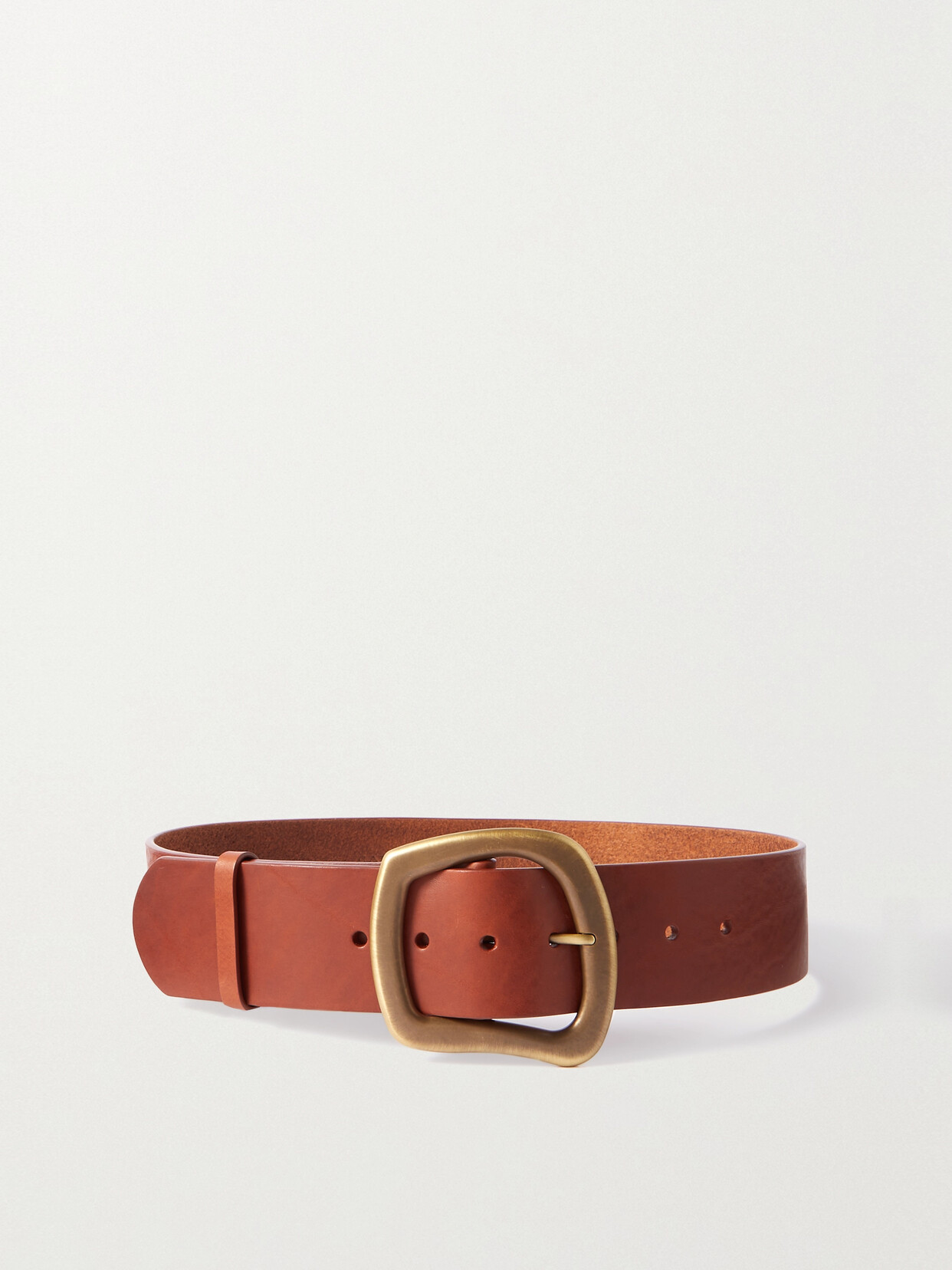 Gabriela Hearst - Simone Leather Waist Belt - Brown