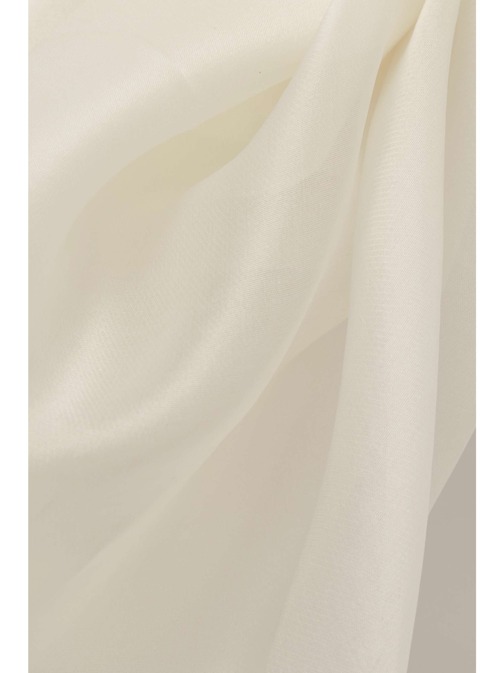 THE ROW Milette silk-organza head scarf
