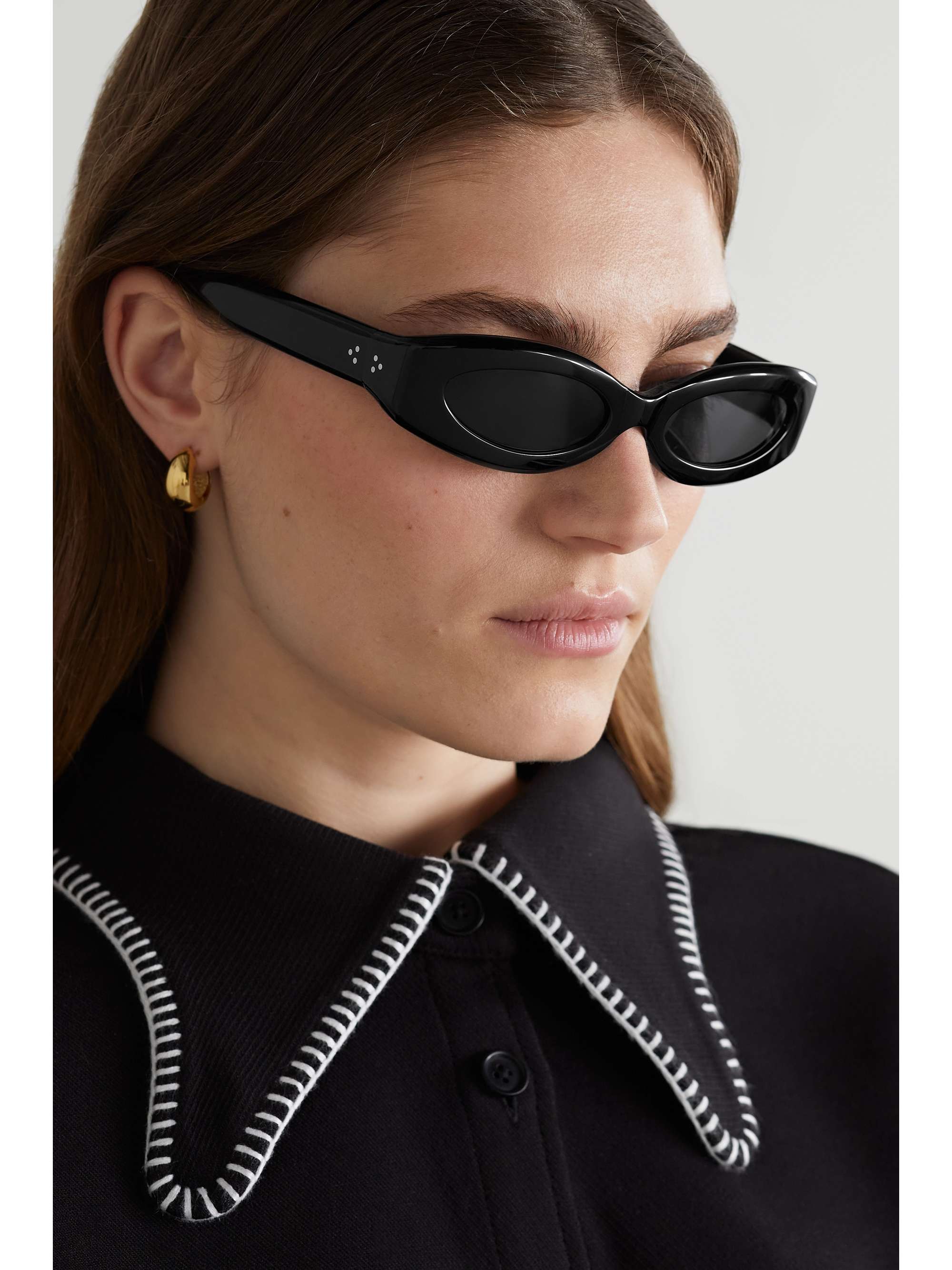 PORT TANGER Crepuscolo oval-frame acetate sunglasses