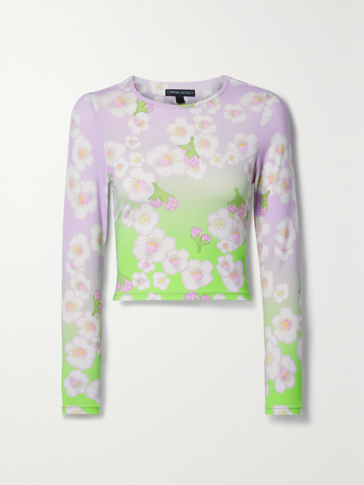 Cynthia Rowley - Floral-print Rash Guard - Pink