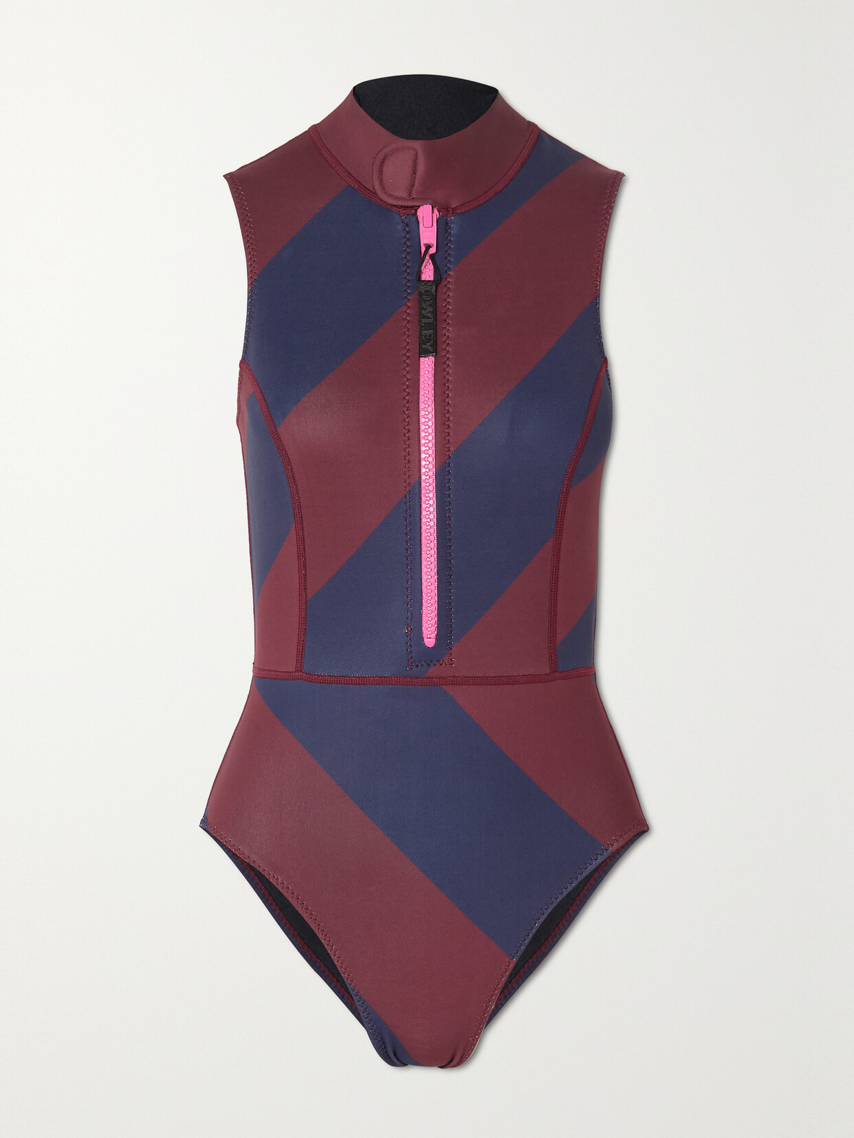 CYNTHIA ROWLEY STRIPED WETSUIT
