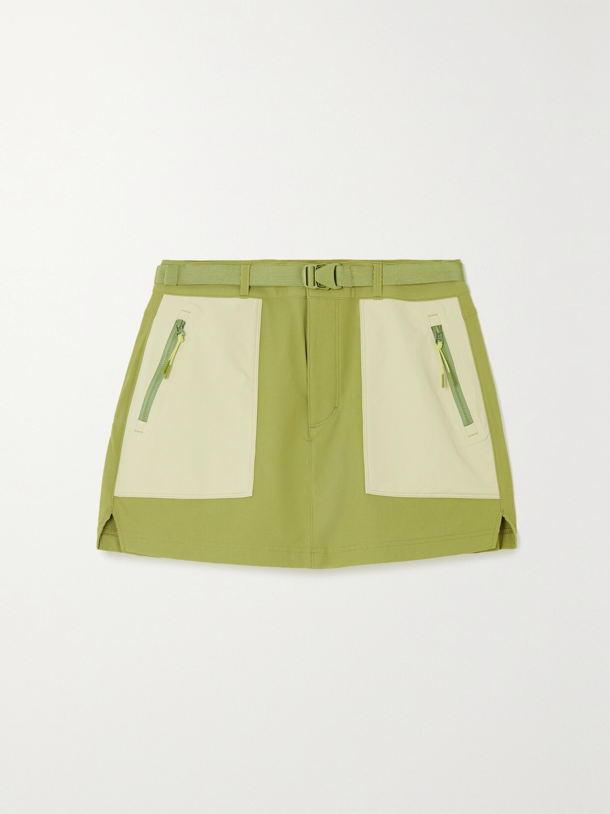 Outdoor Voices - Rectrek Belted Terrastretch Mini Skirt - Green