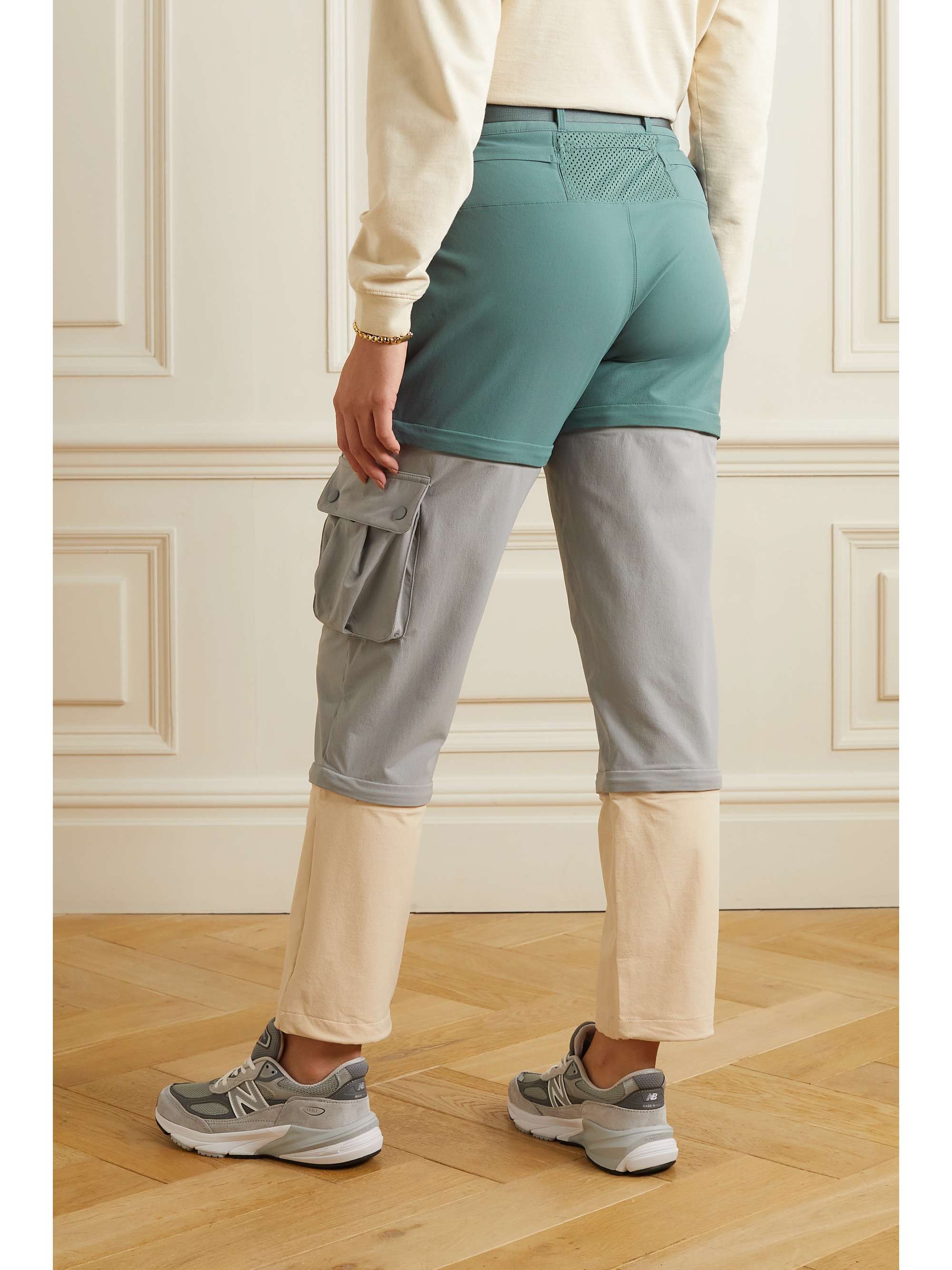 OUTDOOR VOICES ZipOff convertible belted RecTrek pants NETAPORTER