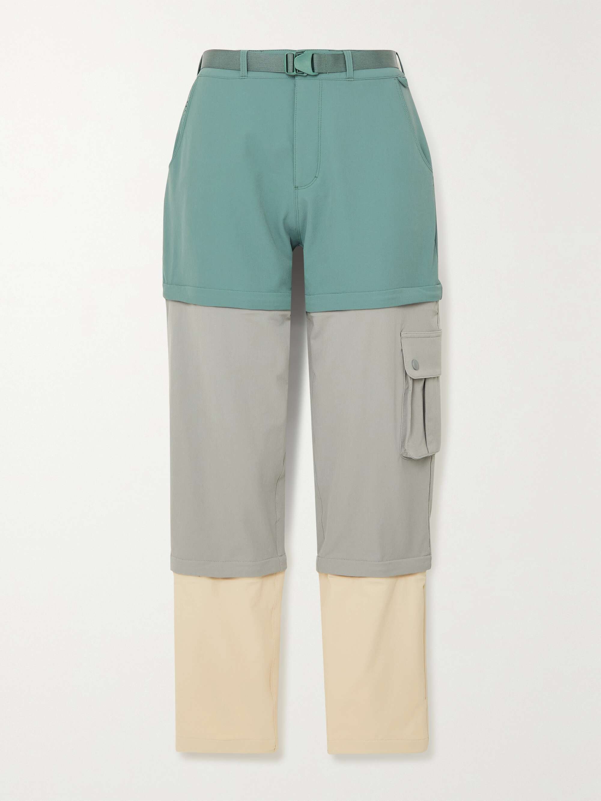 OUTDOOR VOICES Zip-Off convertible belted RecTrek pants