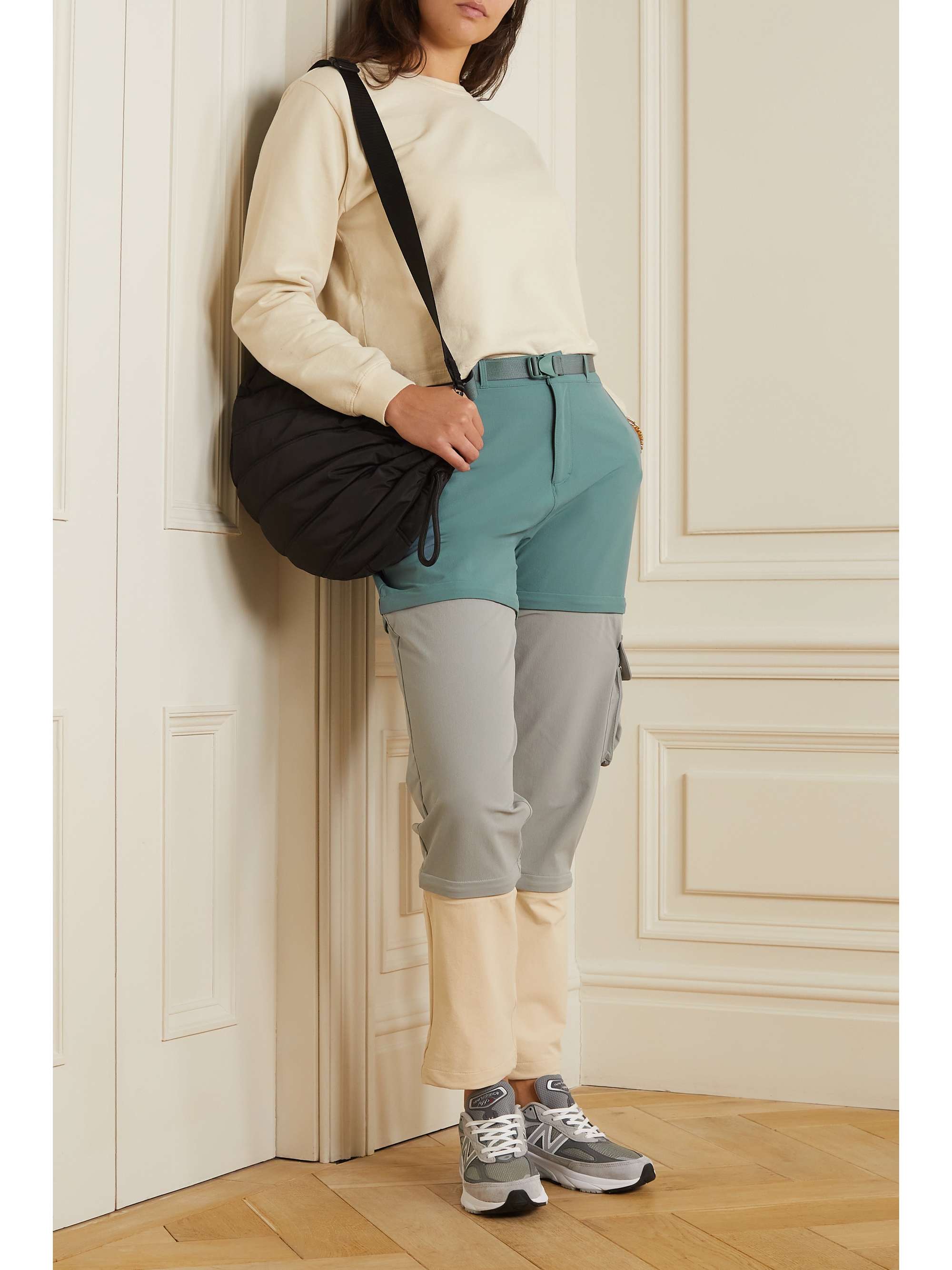 OUTDOOR VOICES ZipOff convertible belted RecTrek pants NETAPORTER