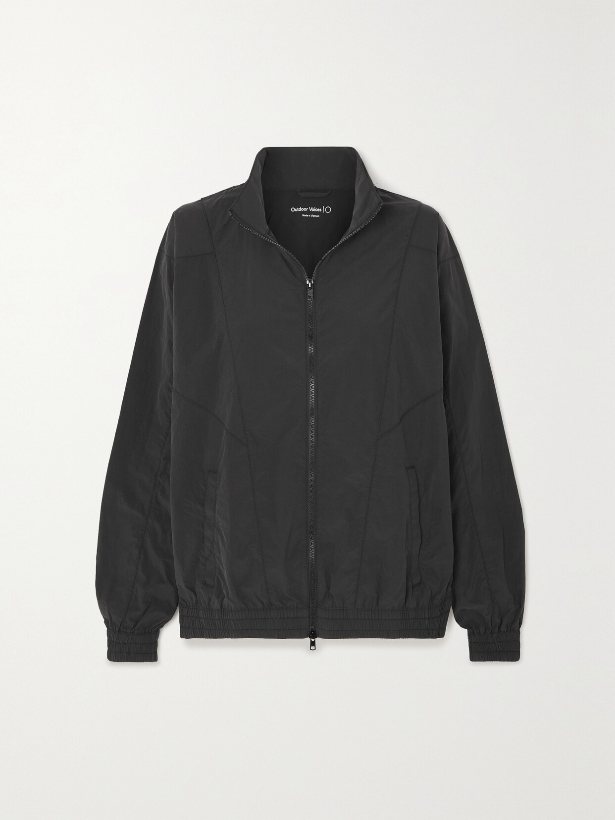 Outdoor Voices - Paneled Recnylon Jacket - Black