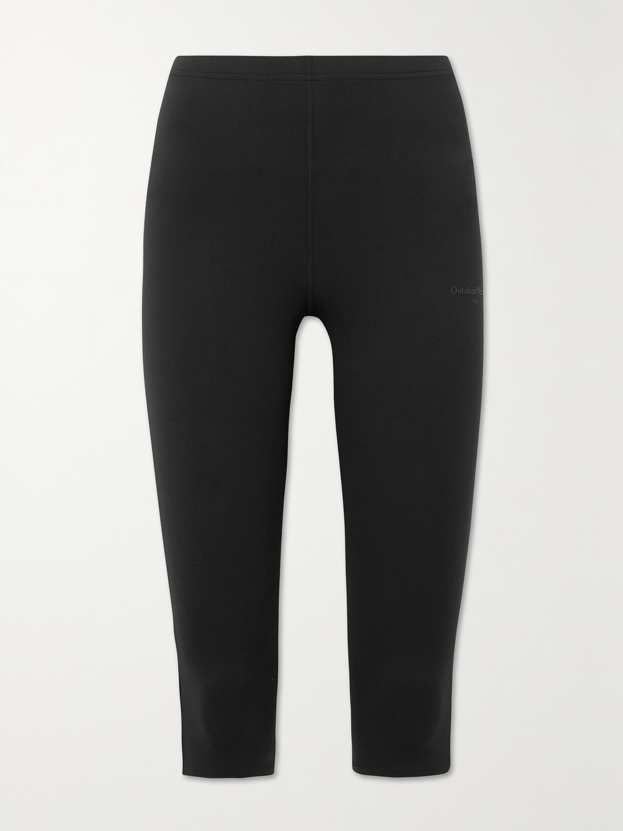 Outdoor Voices - Cropped Stretch Recycled Sculpt Leggings - Black