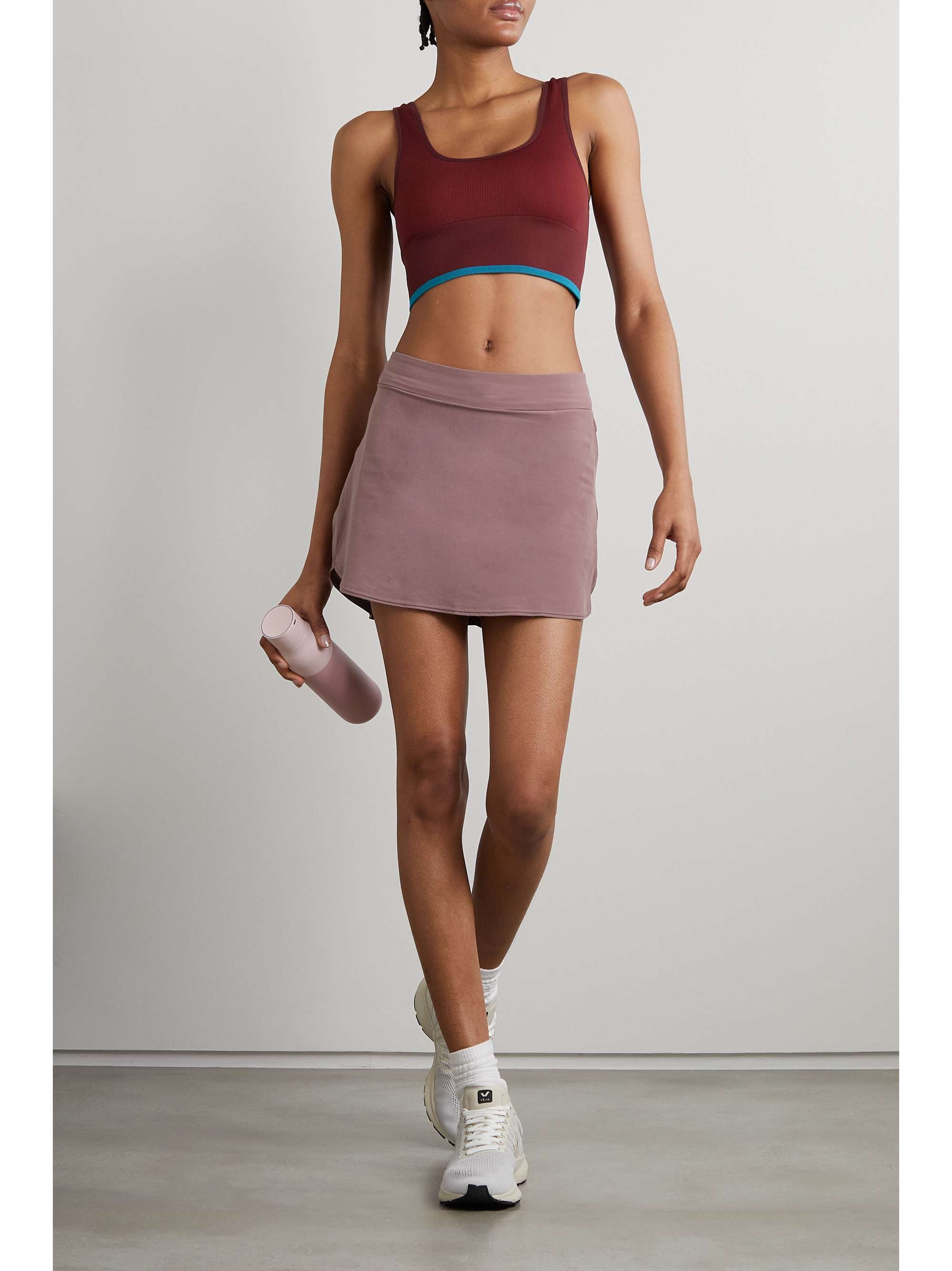 OUTDOOR VOICES The Exercise LightSpeed tennis skirt