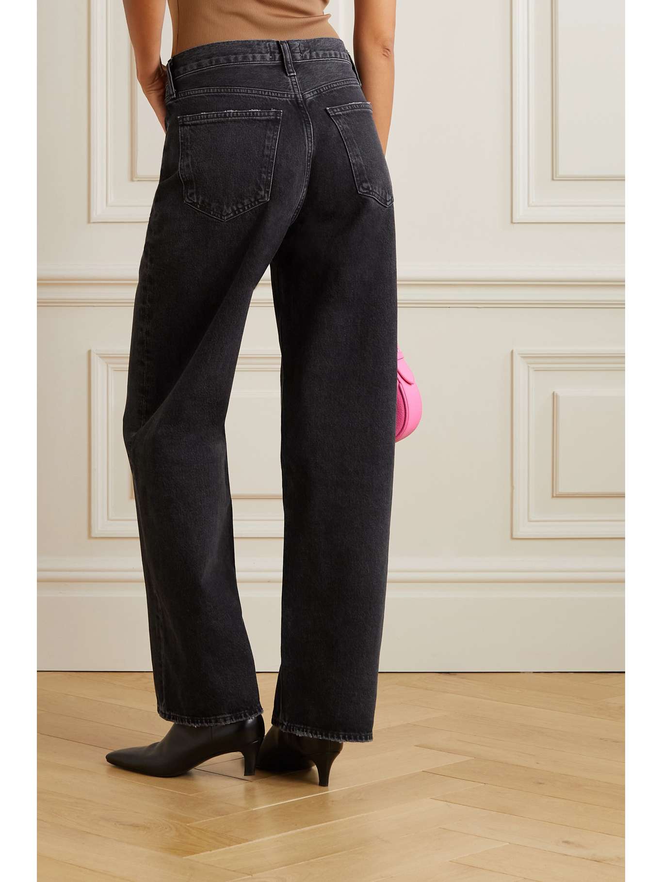 agolde baggy low rise jeans
