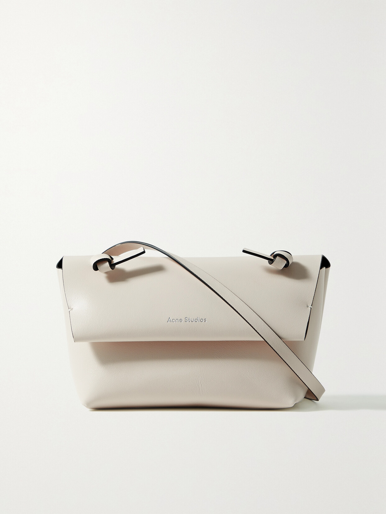 Acne Studios - Mini Leather Shoulder Bag - White