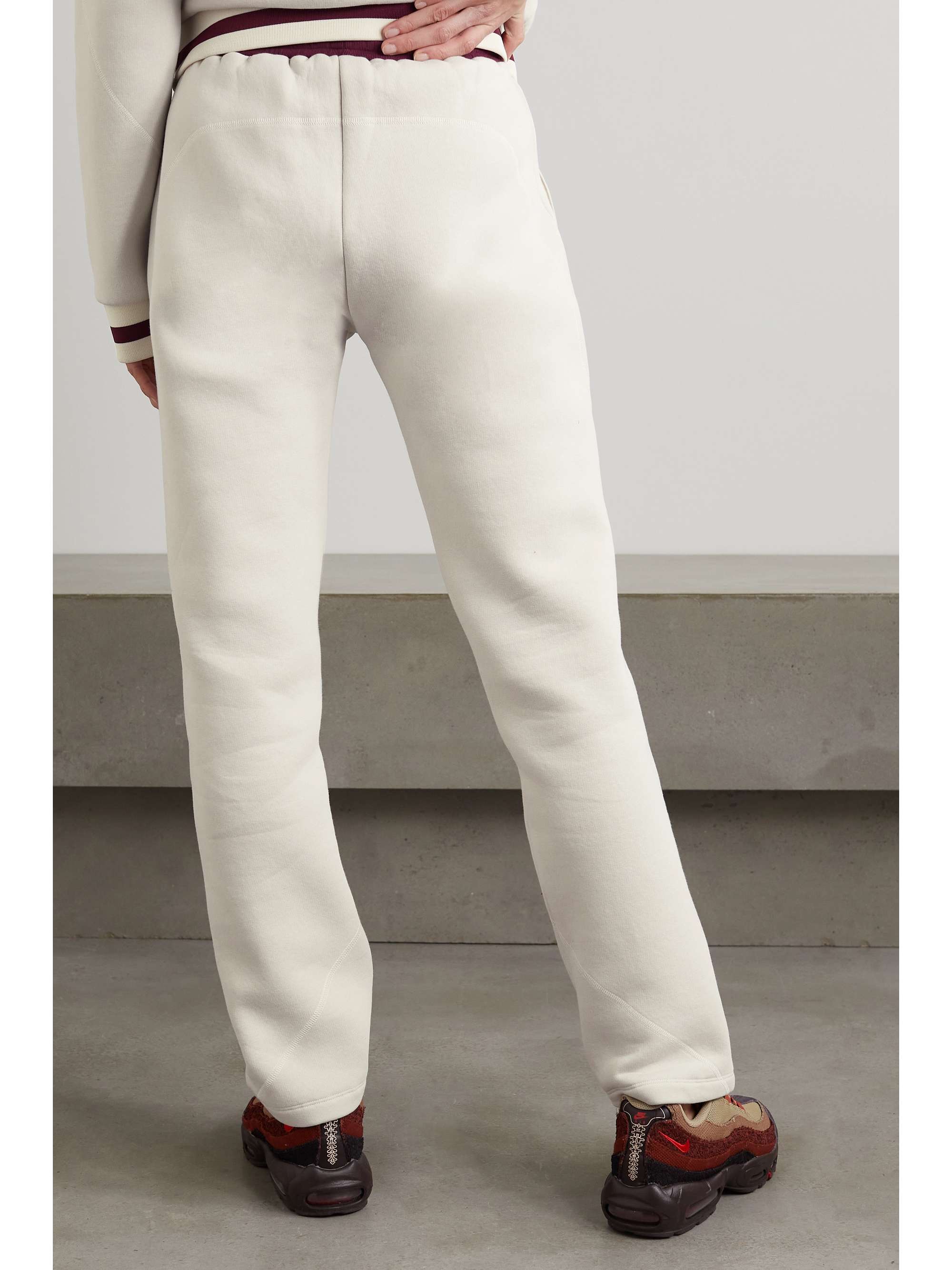 SAUL NASH Cotton-blend jersey track pants