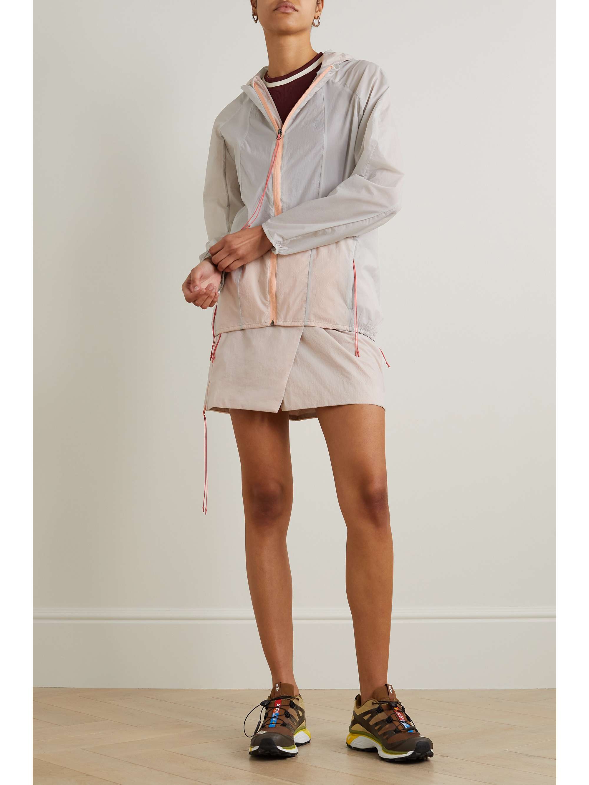 SAUL NASH Hooded shell jacket
