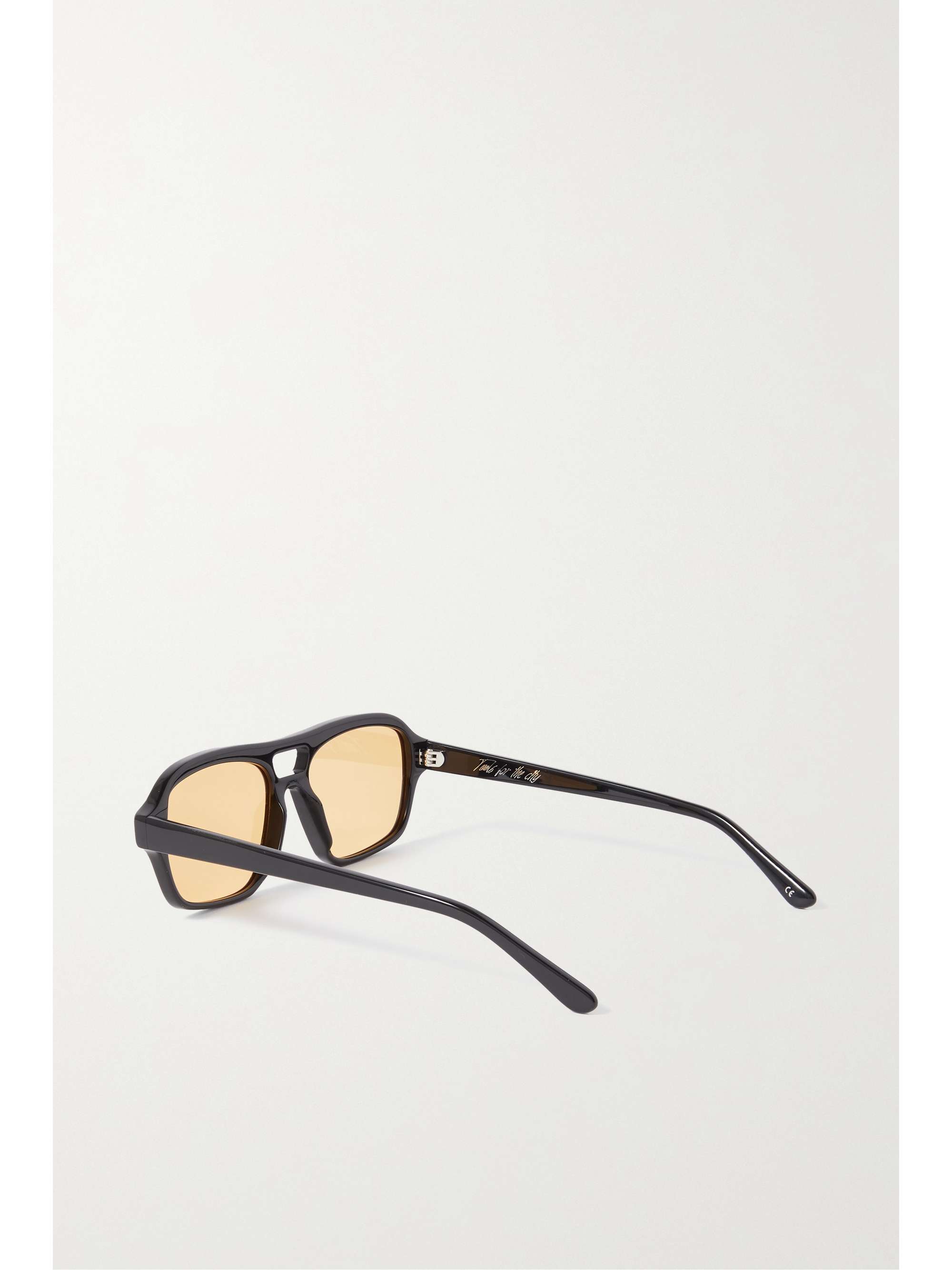 LEXXOLA Damien aviator-style acetate sunglasses