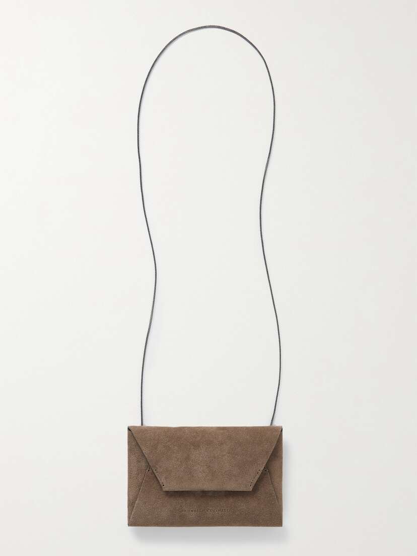 Brunello Cucinelli Suede Shoulder Bag -  - One size