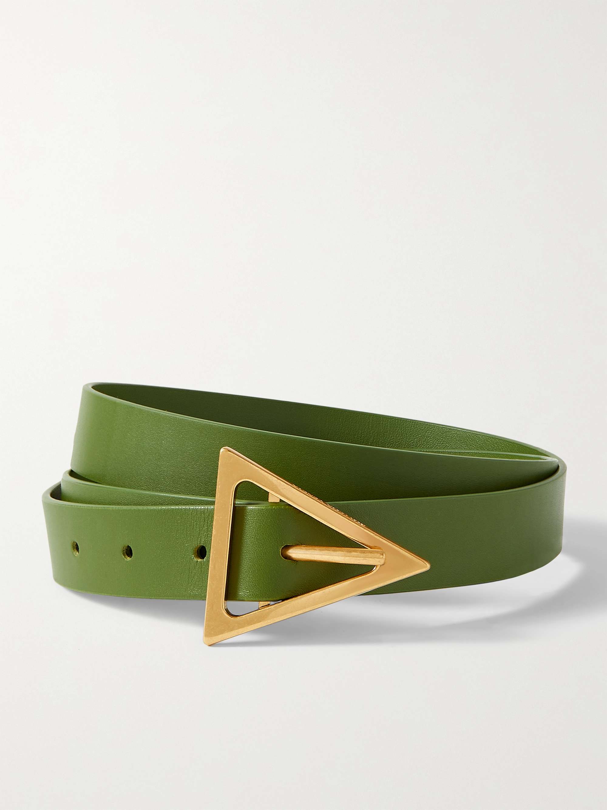 BOTTEGA Leather waist belt NETAPORTER