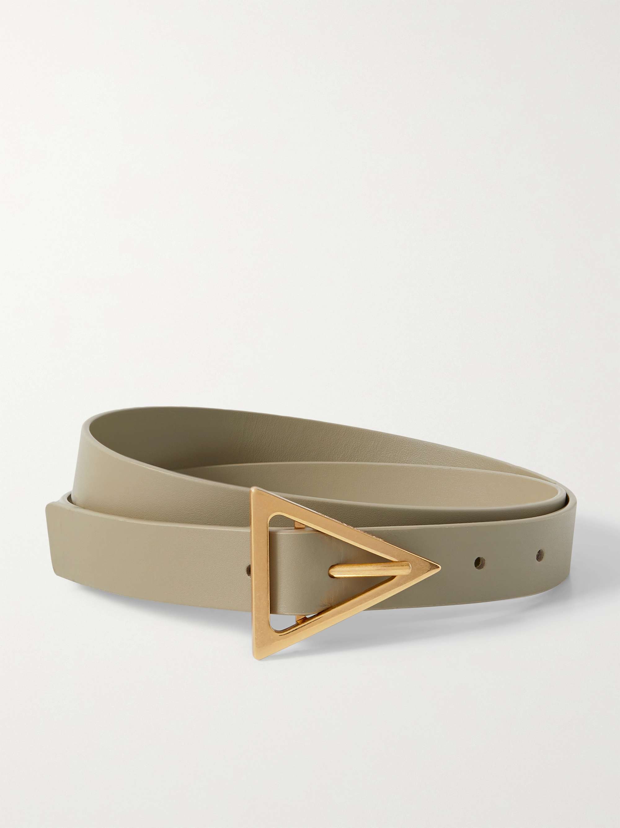 Leather belt