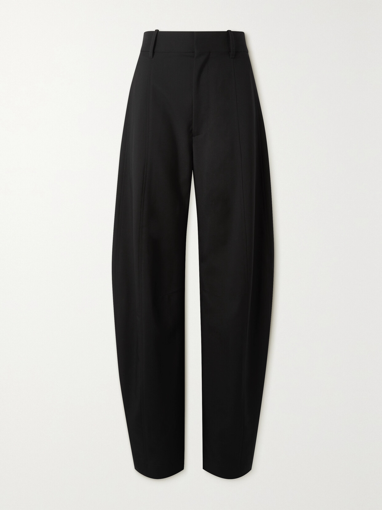 Bottega Veneta - Wool-twill Wide-leg Pants - Black