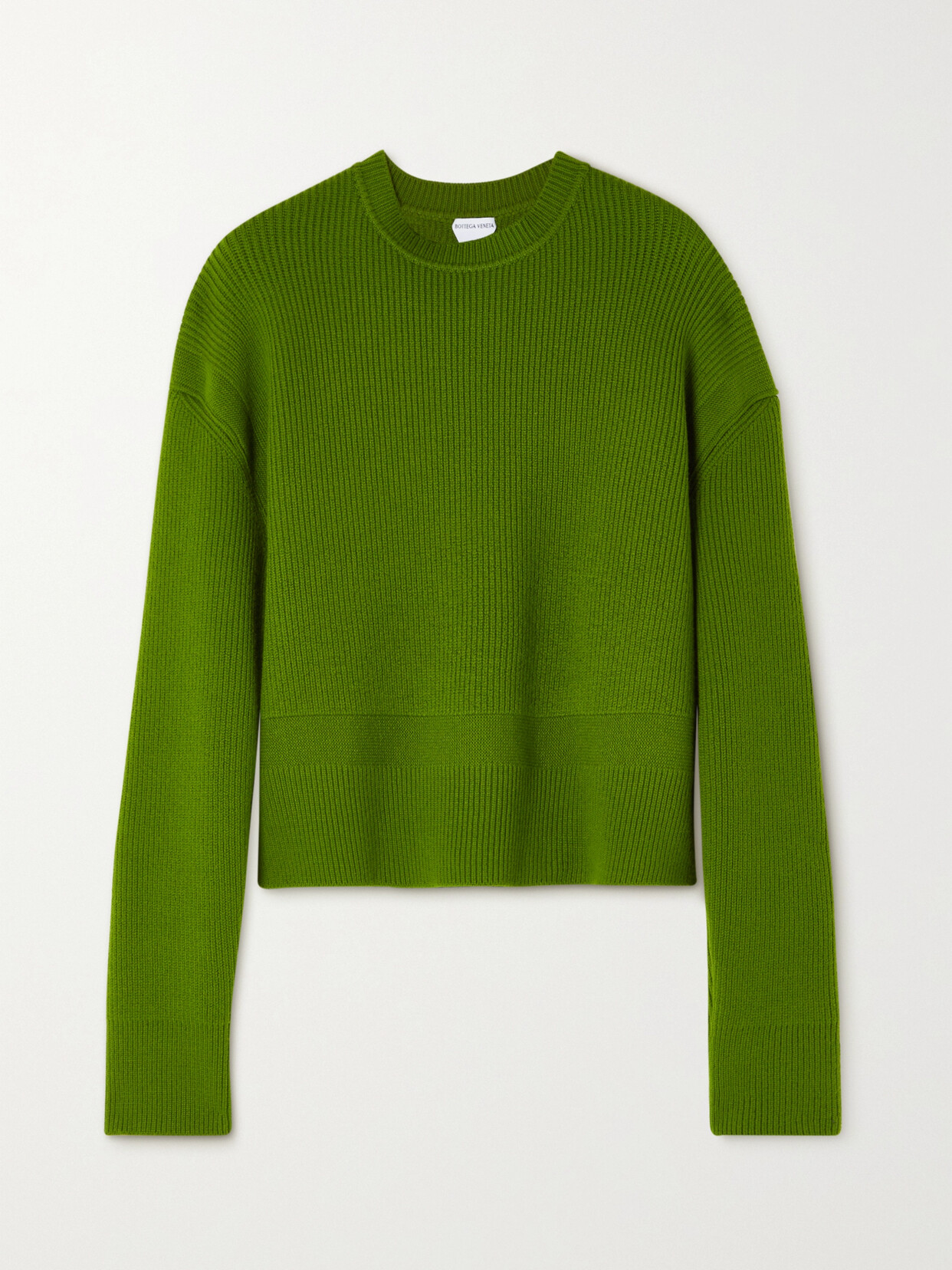 BOTTEGA VENETA RIBBED CASHMERE SWEATER