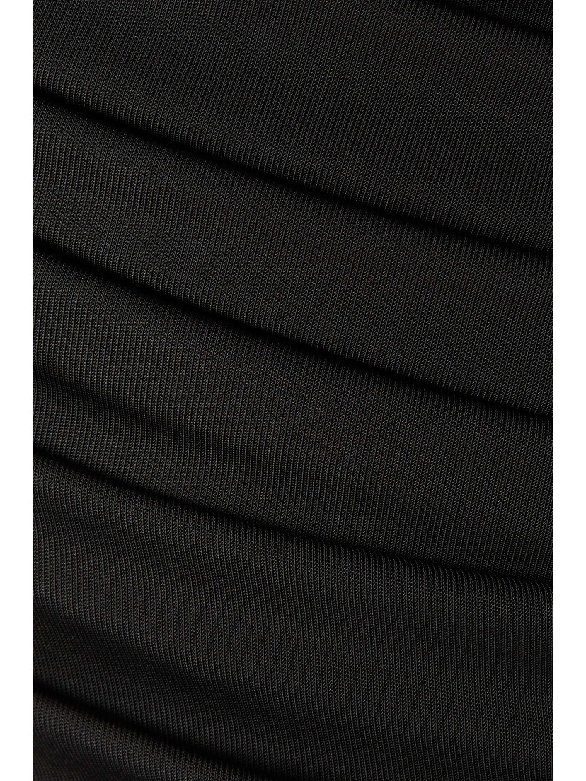 BOTTEGA VENETA One-shoulder asymmetric embellished satin-jersey midi dress