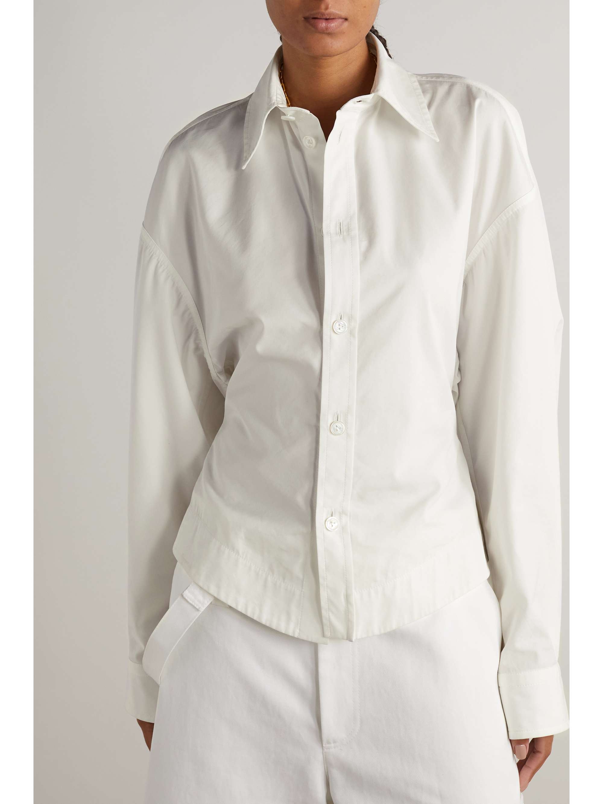 BOTTEGA VENETA Cotton-poplin shirt