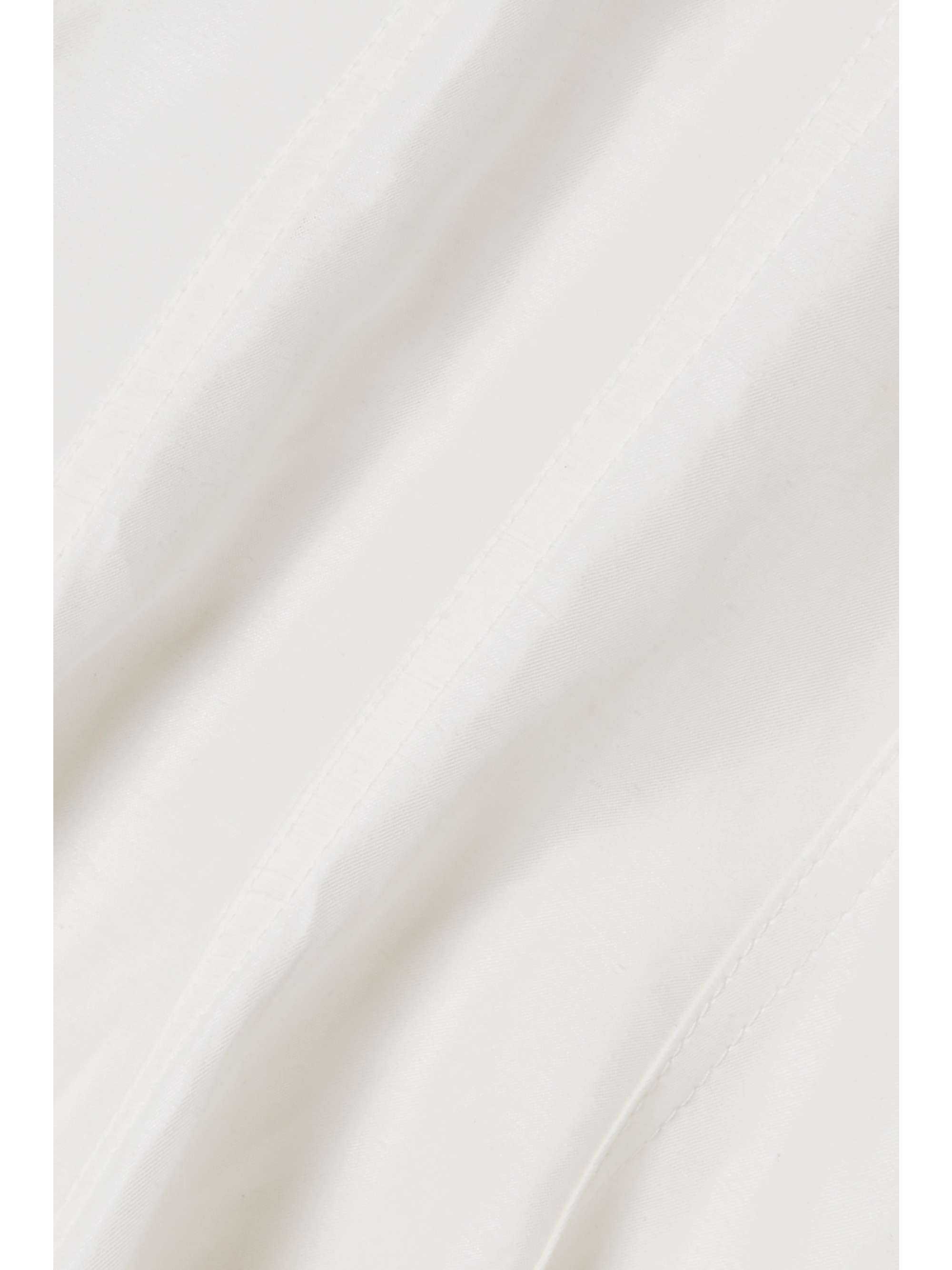 BOTTEGA VENETA Embellished paneled silk-twill midi dress