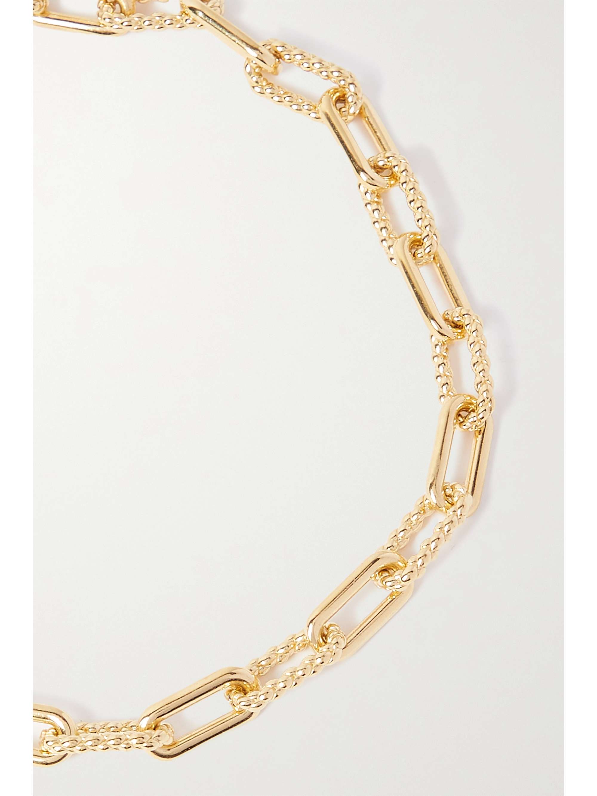 Gold Goldtone necklace BOTTEGA NETAPORTER