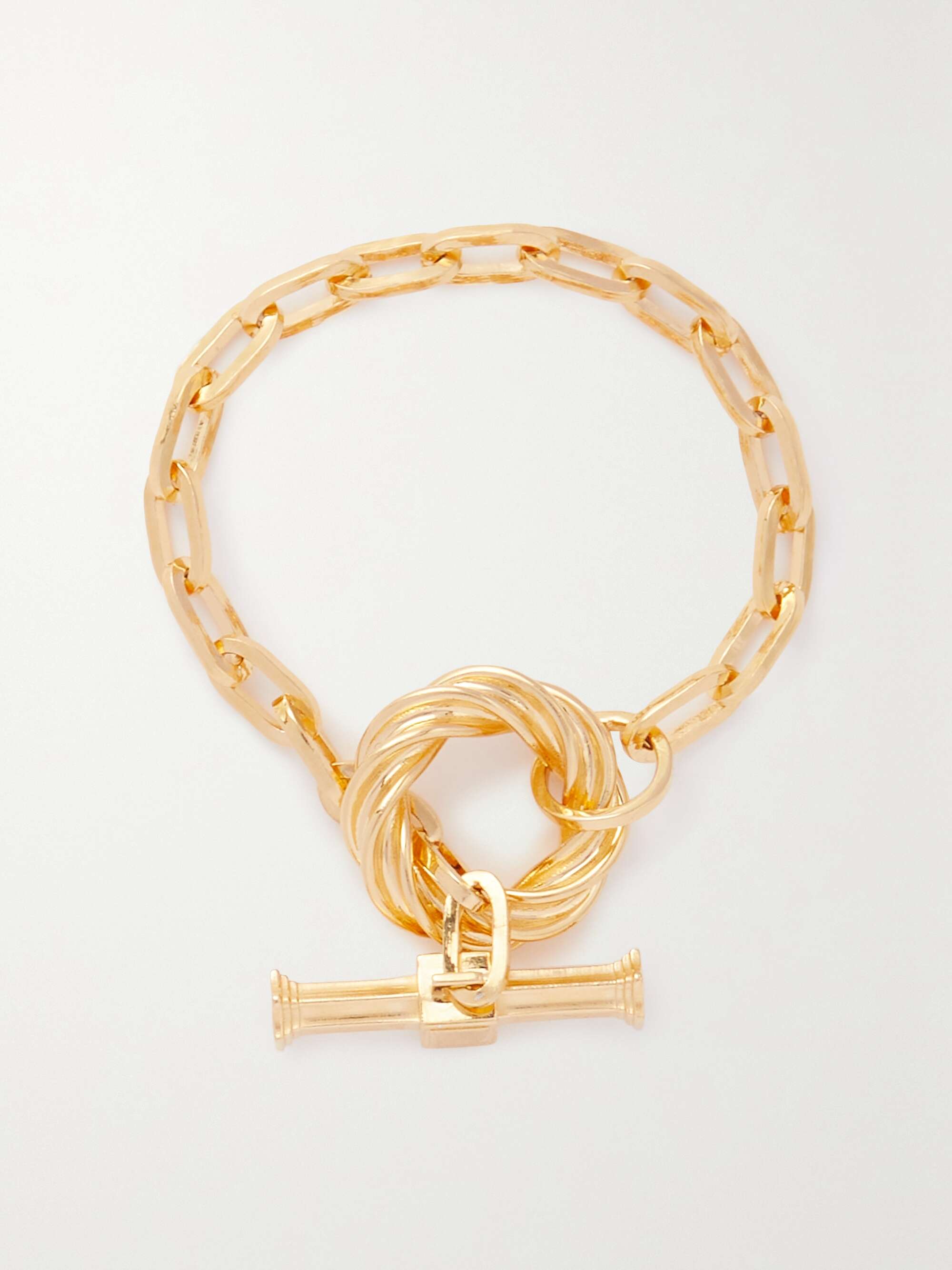 BOTTEGA VENETA Gold-plated bracelet