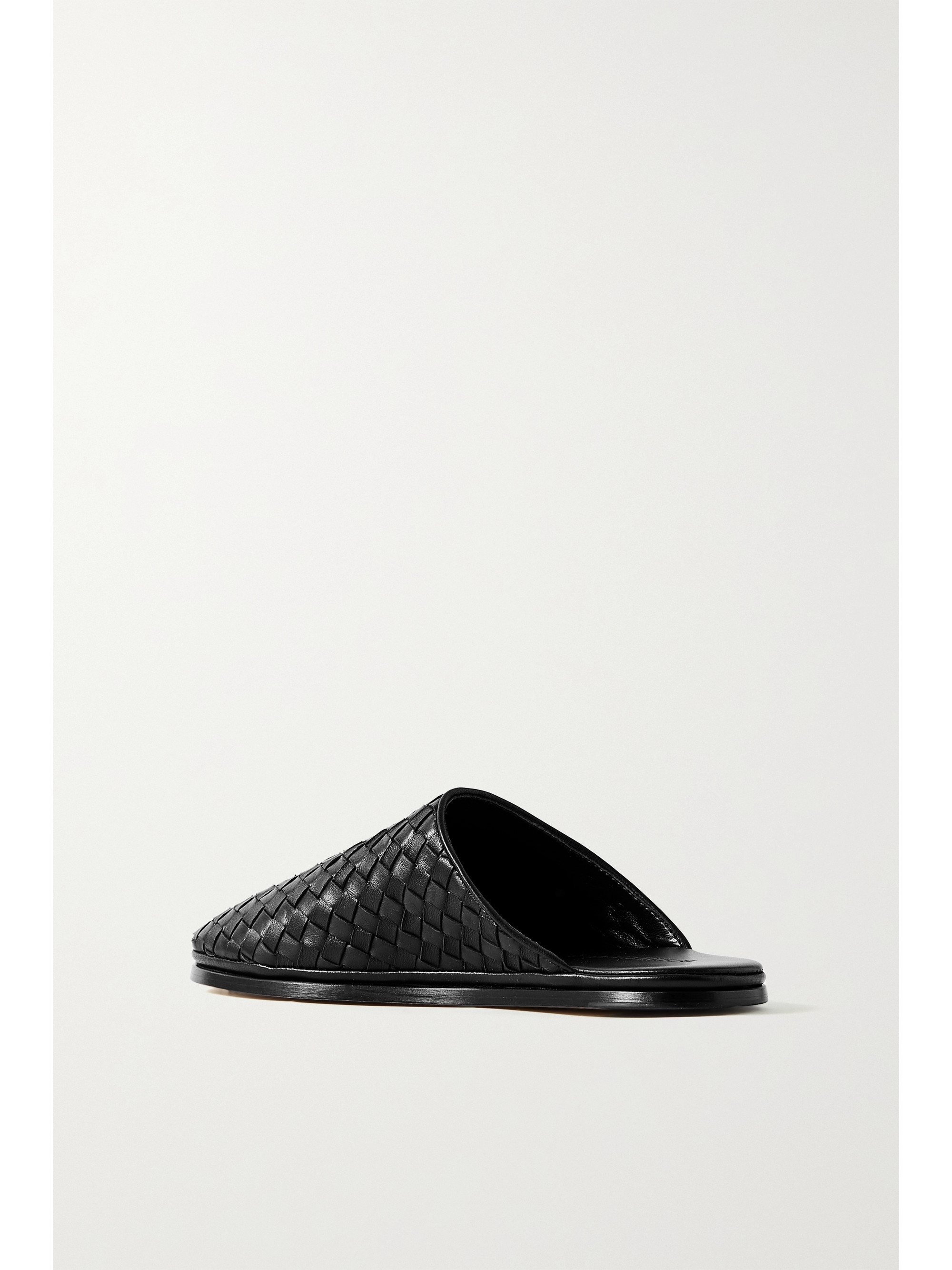 Bottega Veneta Intrecciato leather slippers thumbnail