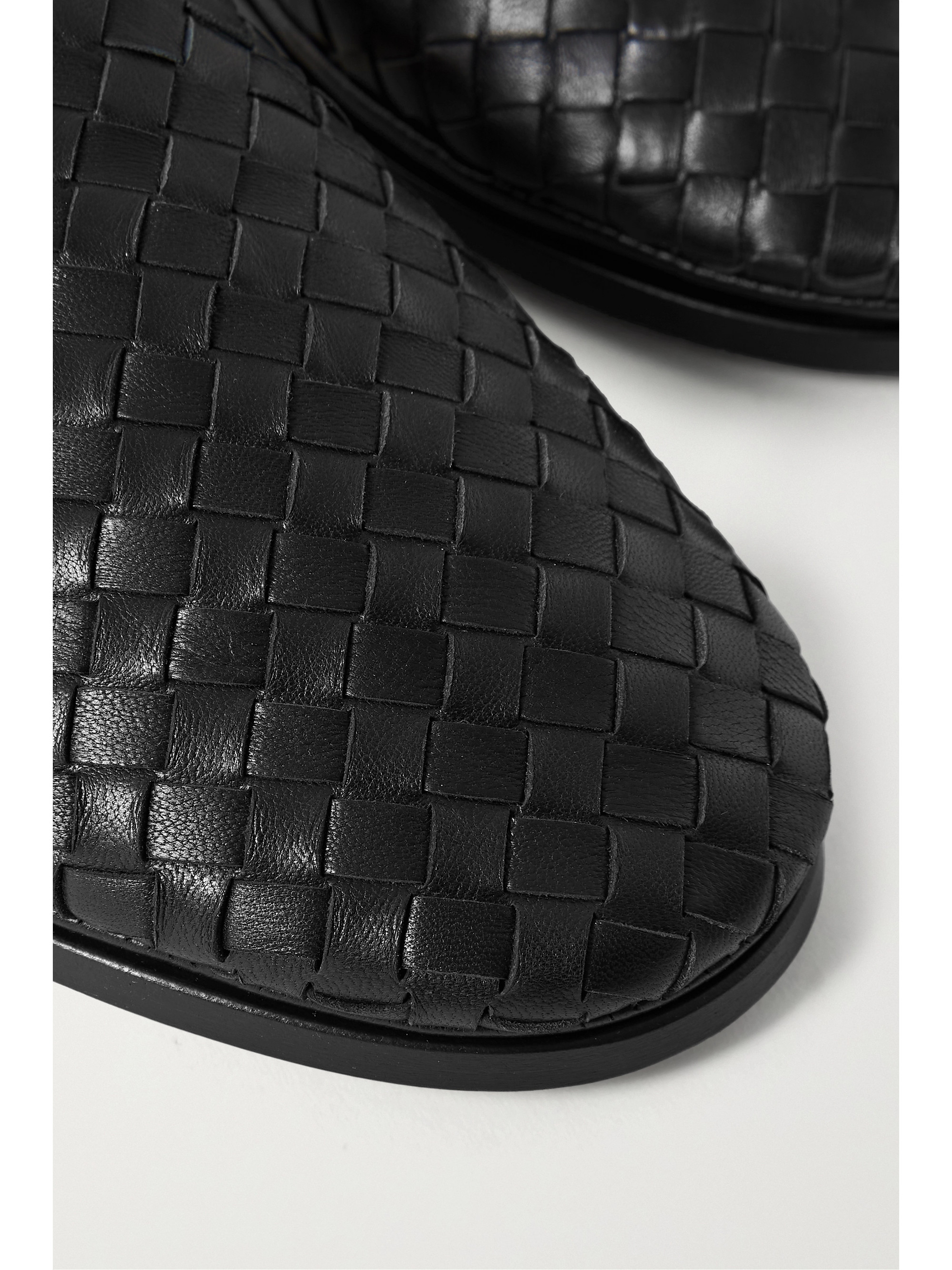 Bottega Veneta Intrecciato leather slippers thumbnail